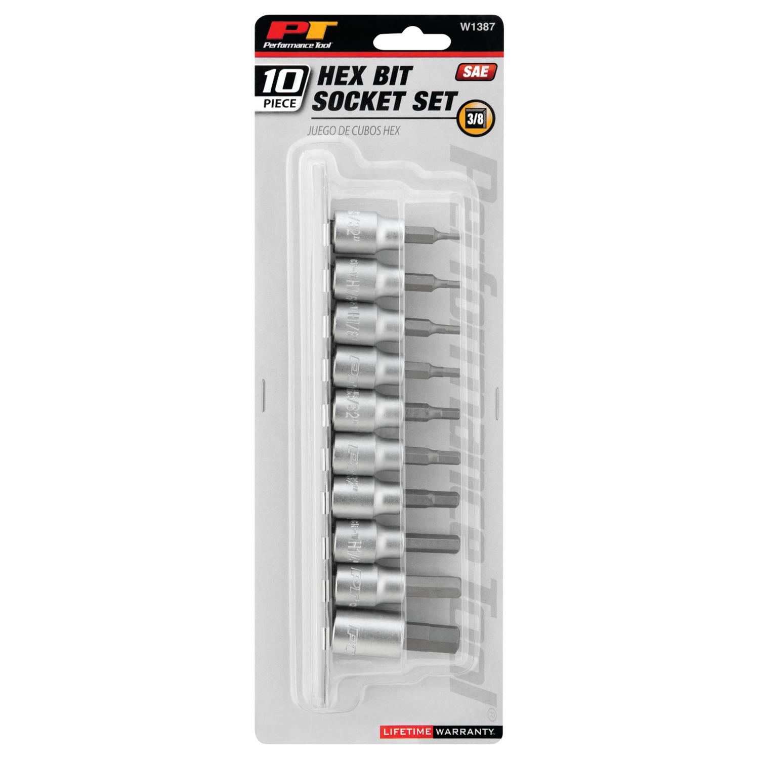 Performance Tool W1387 - Socket Set Performance Tool W1387 Socket Set product image 1 of 2