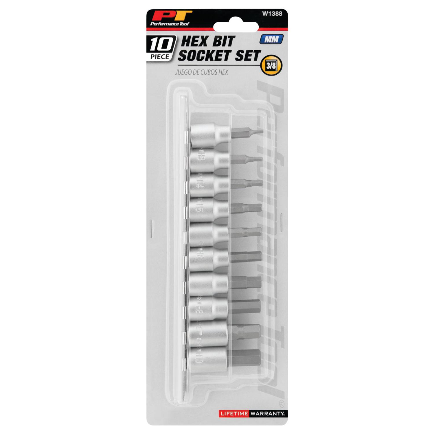 Performance Tool W1388 Socket Set product image 1 of 2