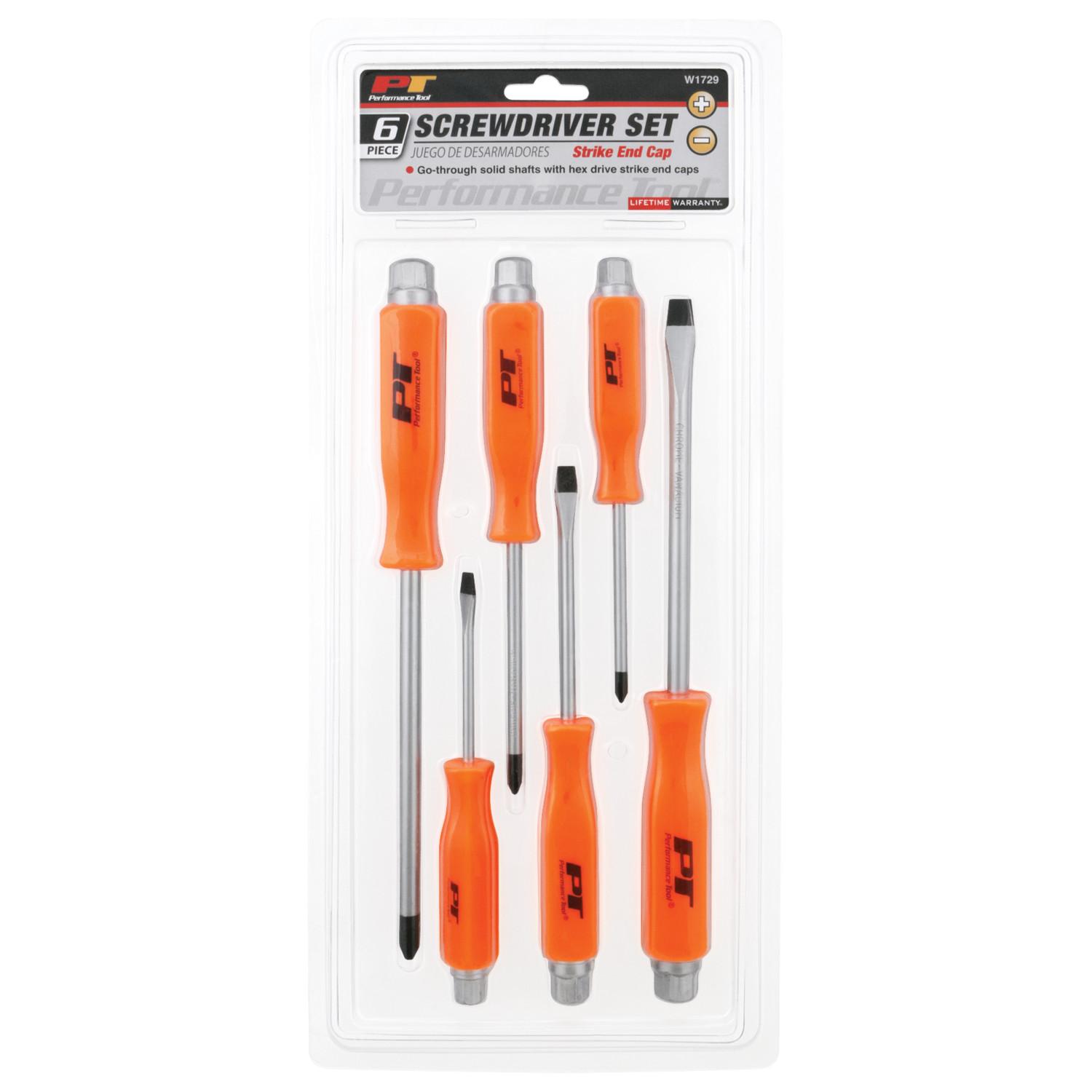Performance Tool W1729 Screwdriver Set product image 1 of 2