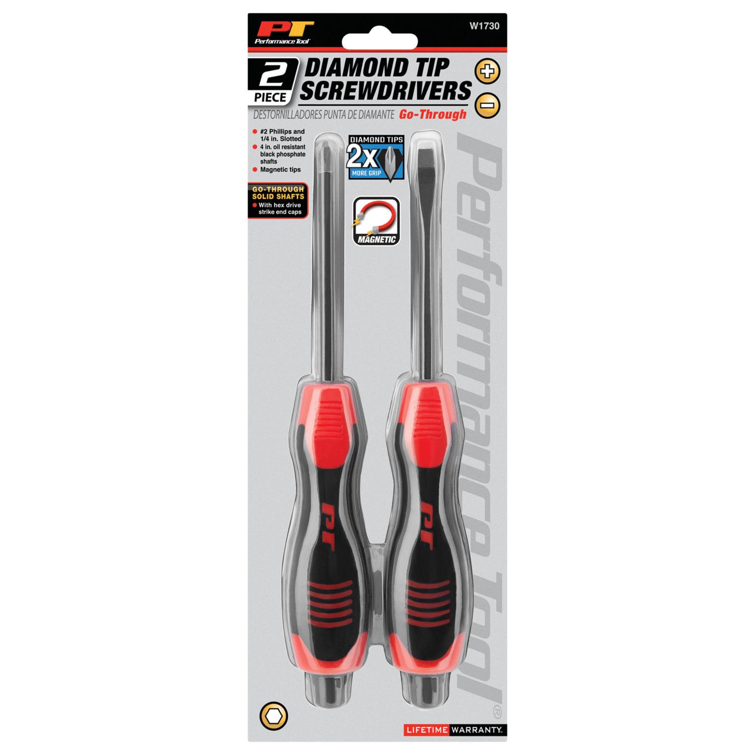 Performance Tool W1730 Screwdriver Set product image 1 of 3