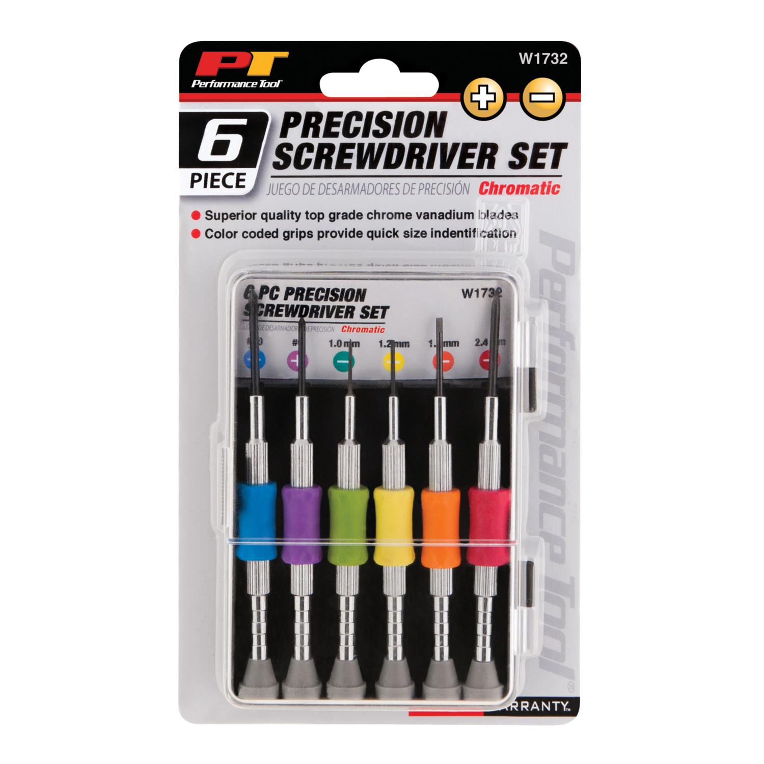 Performance Tool W1732 - Screwdriver Set Performance Tool W1732 Screwdriver Set product image 1 of 3
