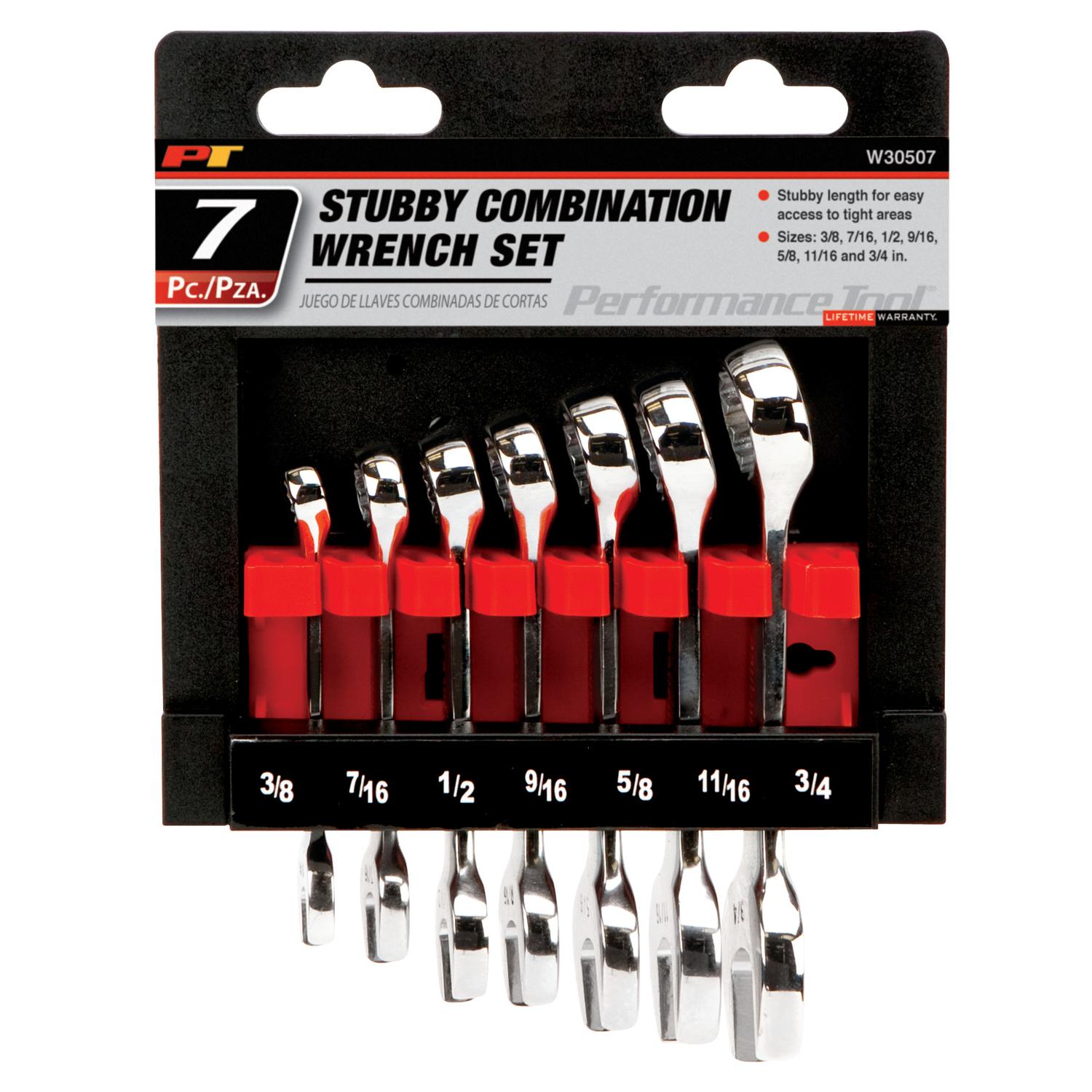 Performance Tool W30507 Wrench Set product image 1 of 2