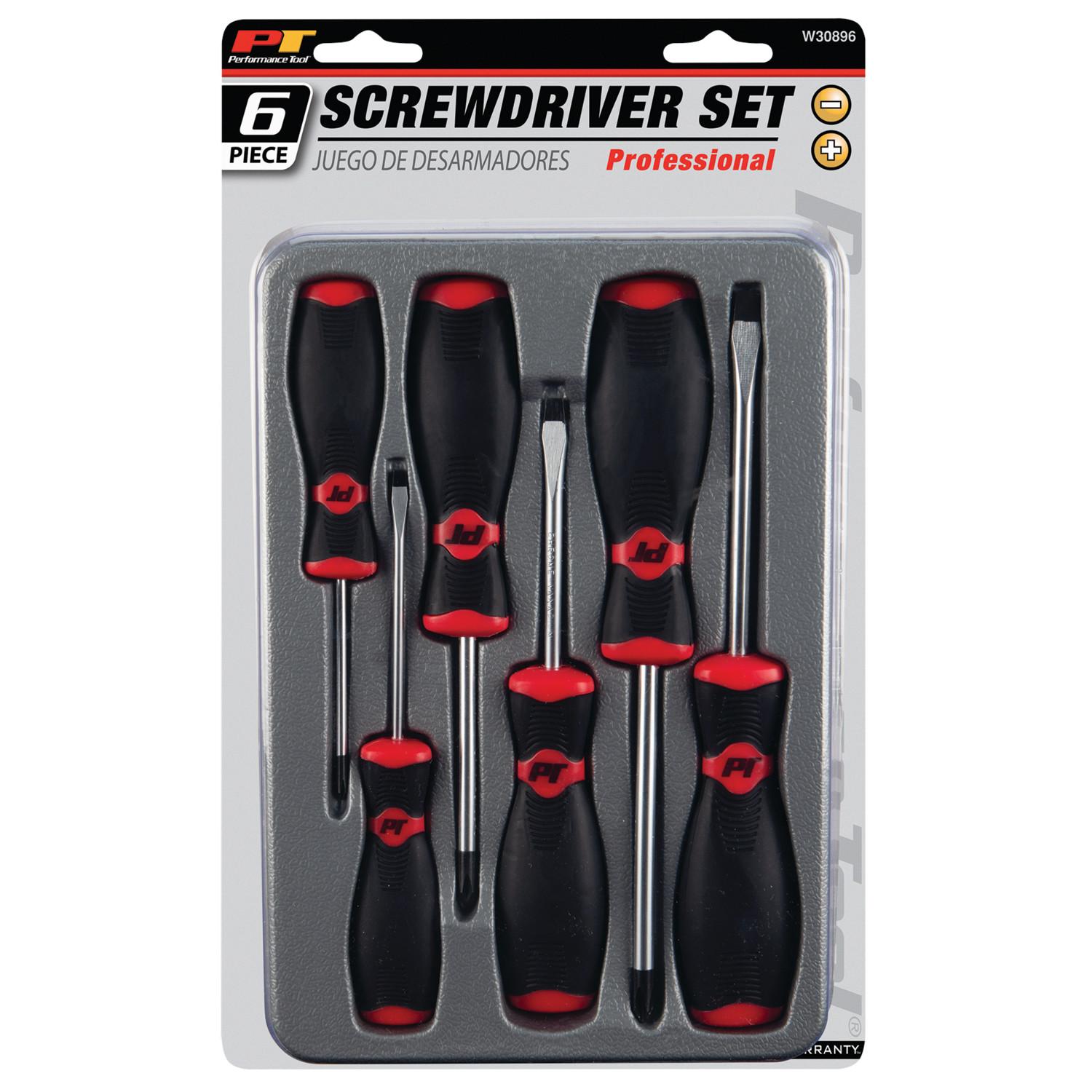Performance Tool W30896 - Screwdriver Set Performance Tool W30896 Screwdriver Set product image 1 of 3