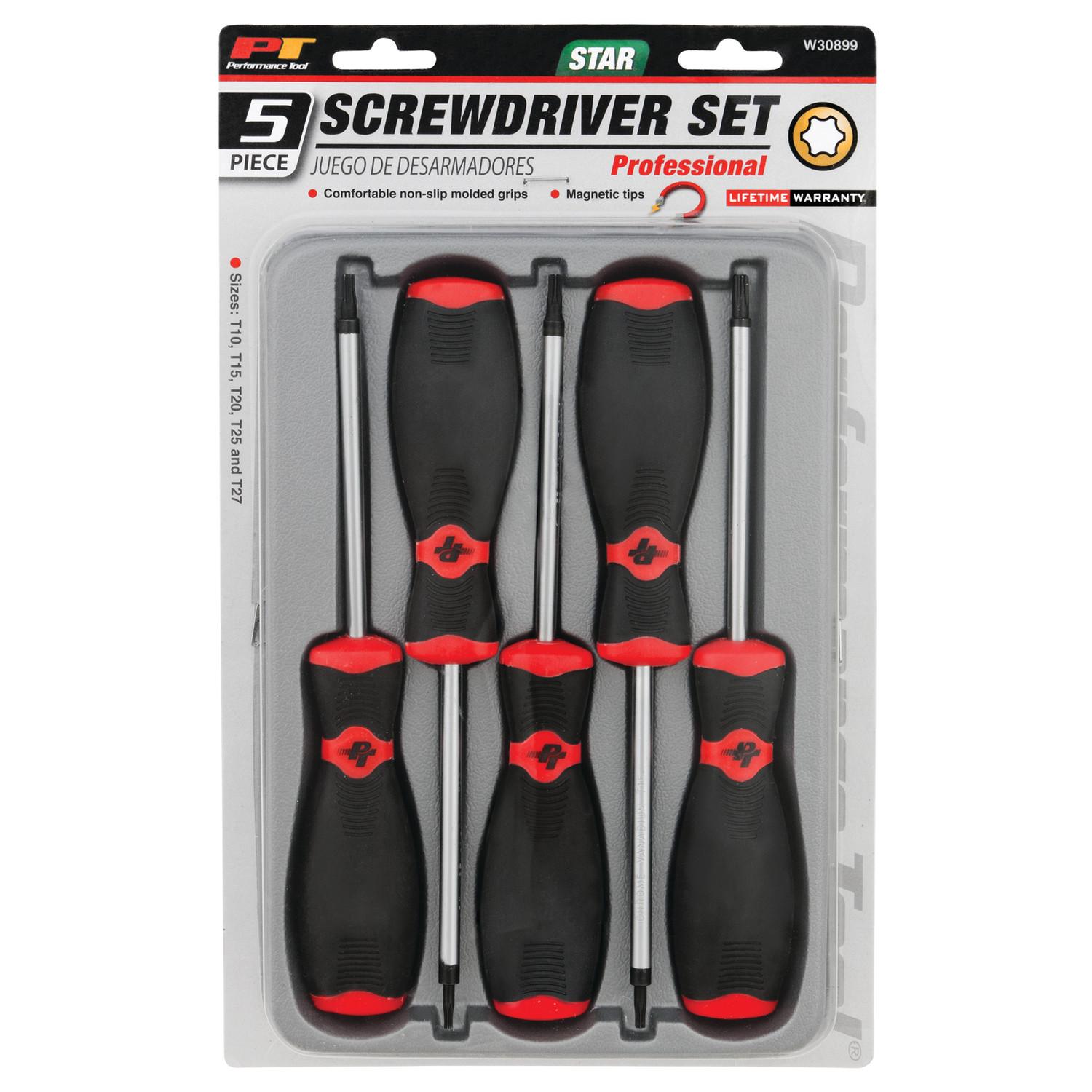 Performance Tool W30899 Screwdriver Set product image 1 of 2