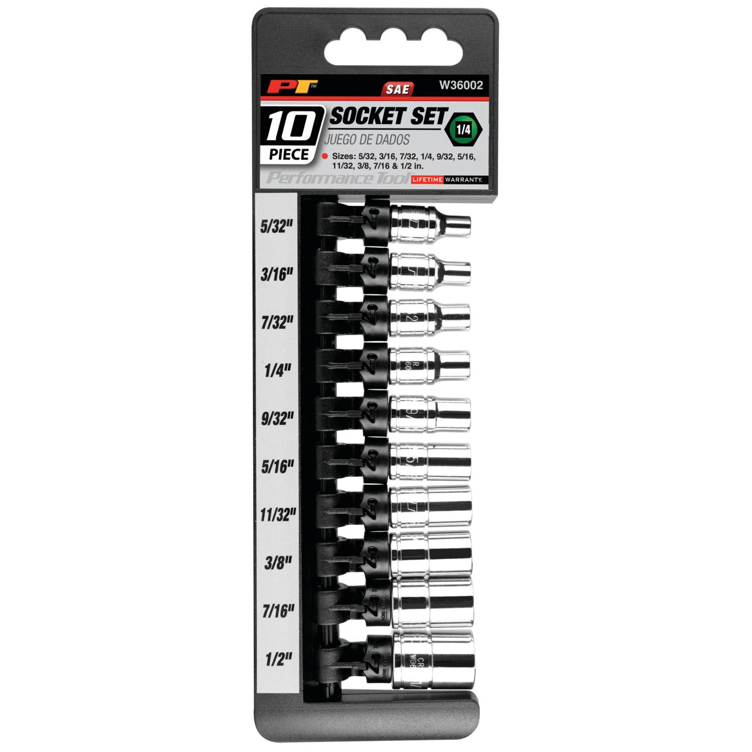 Performance Tool W36002 Socket Set product image 1 of 2