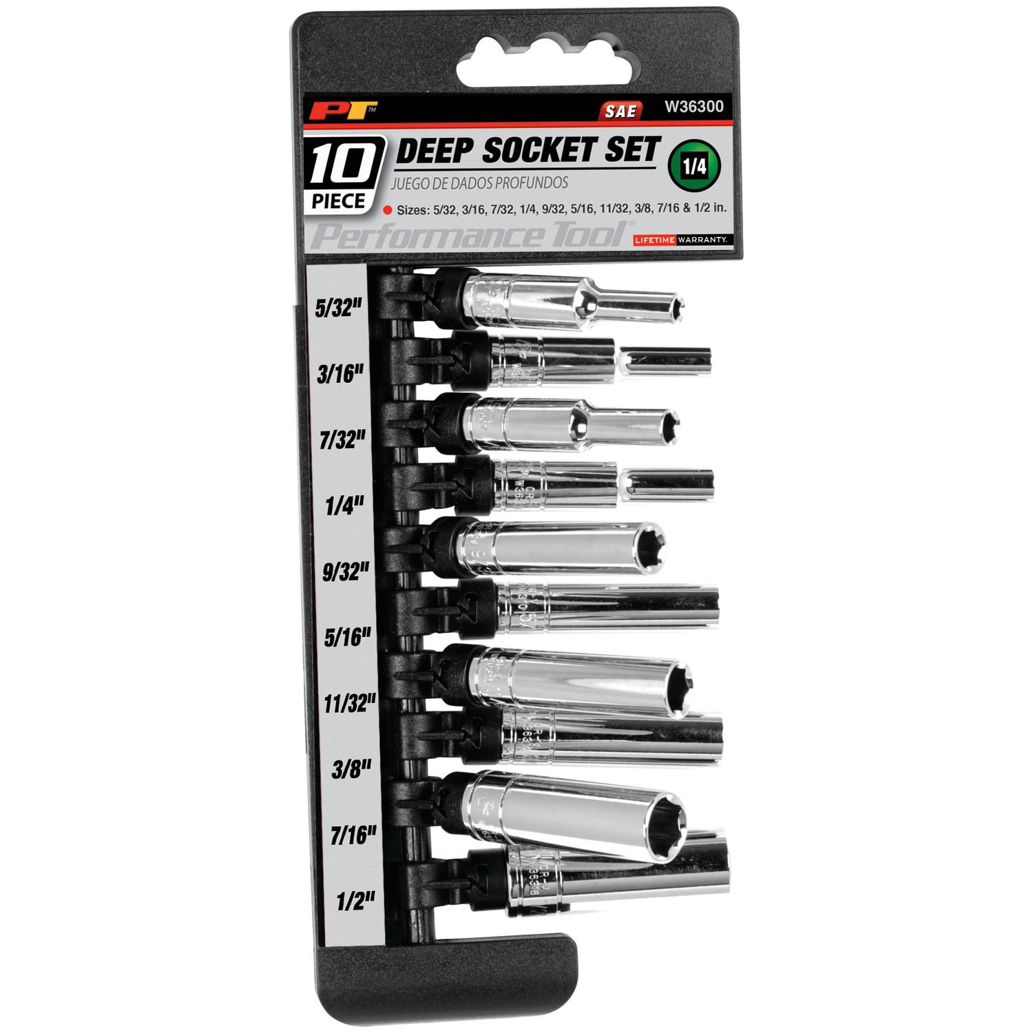 Performance Tool W36300 - Socket Set Performance Tool W36300 Socket Set product image 1 of 2