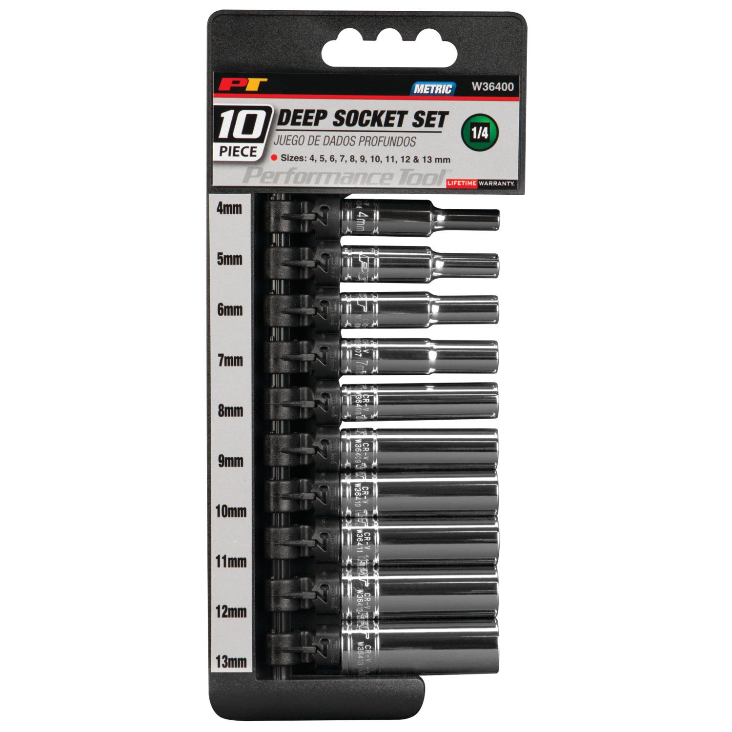 Performance Tool W36400 Socket Set product image 1 of 2