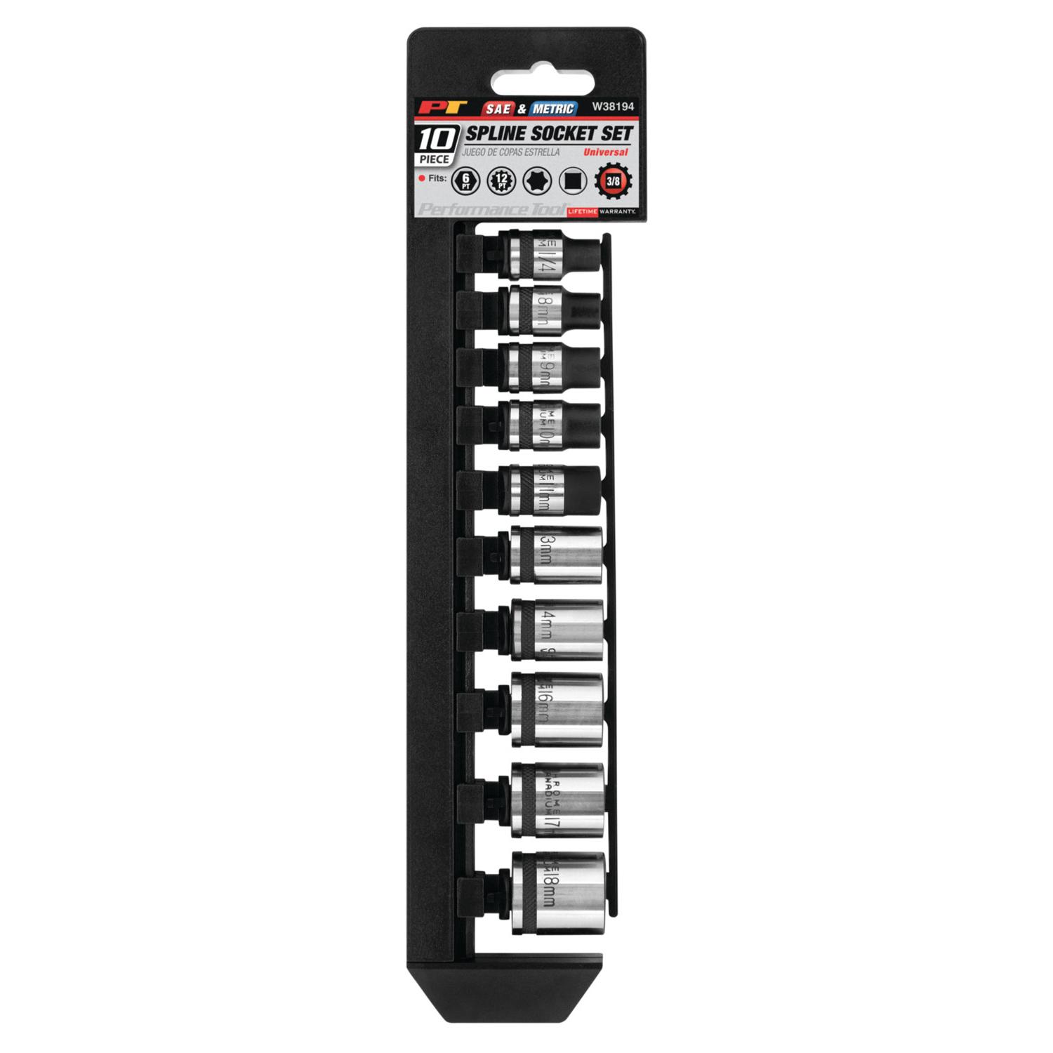 Performance Tool W38194 - Socket Set Performance Tool W38194 Socket Set product image 1 of 2