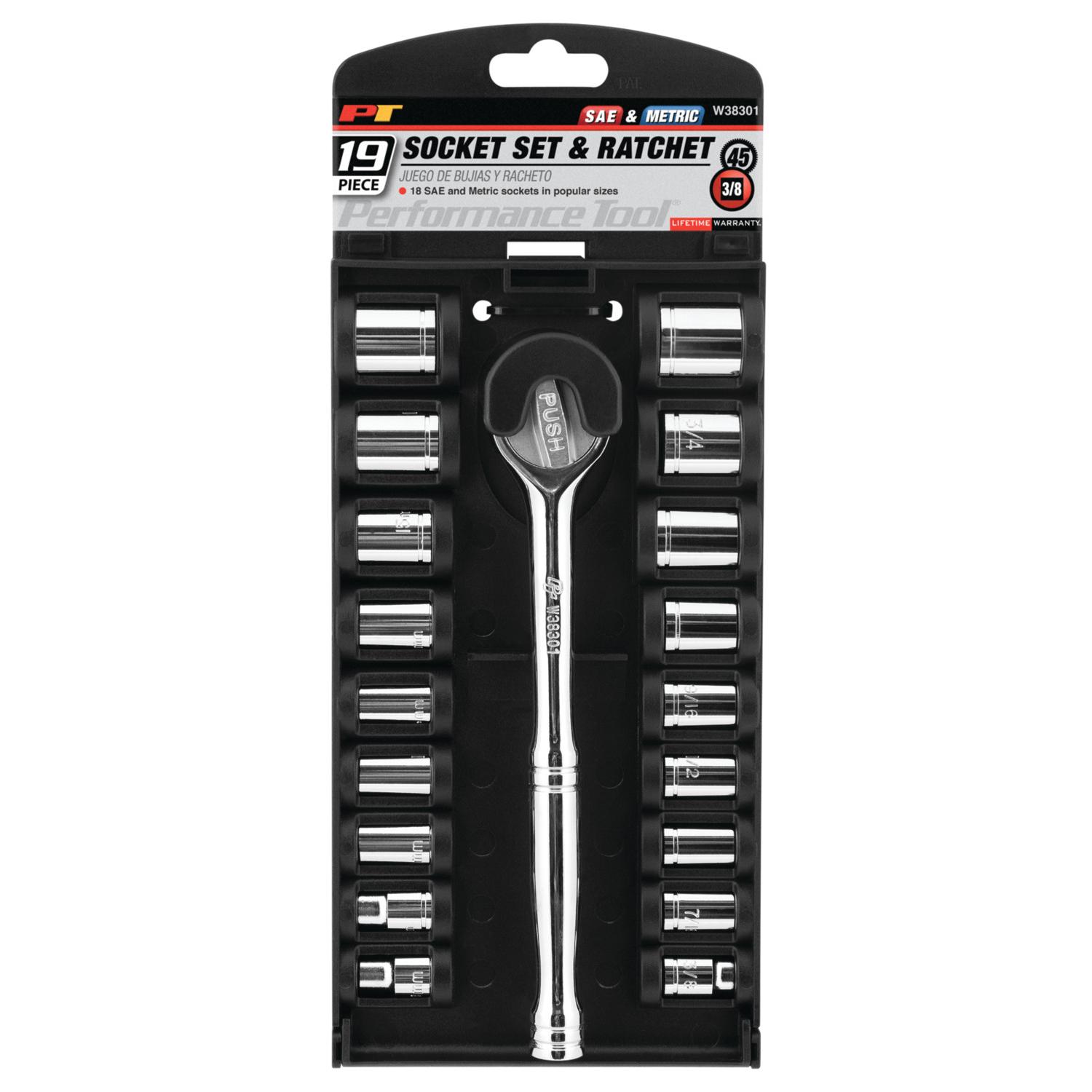 Performance Tool W38301 Socket Wrench Set product image 1 of 2