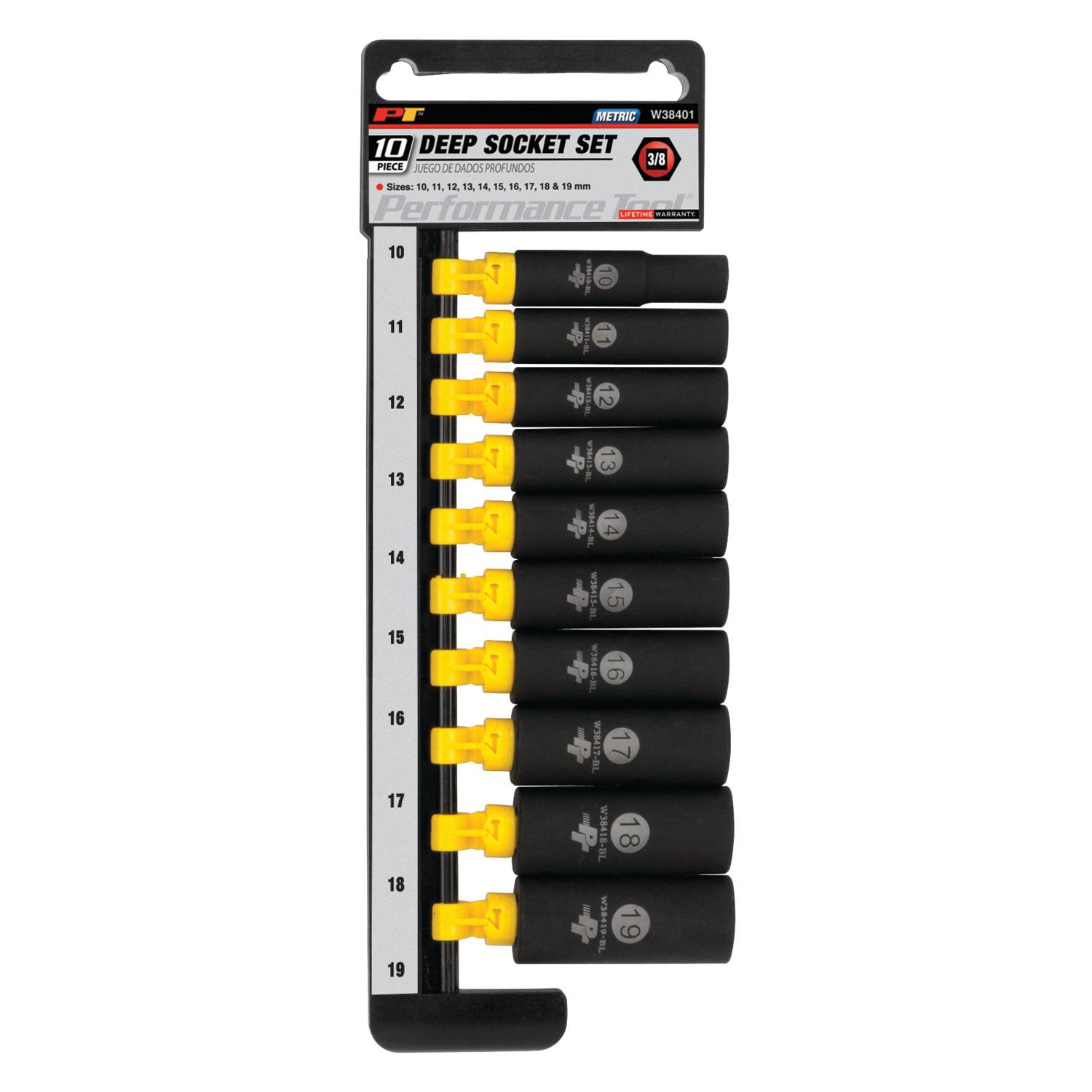 Performance Tool W38401 Socket Set product image 1 of 2