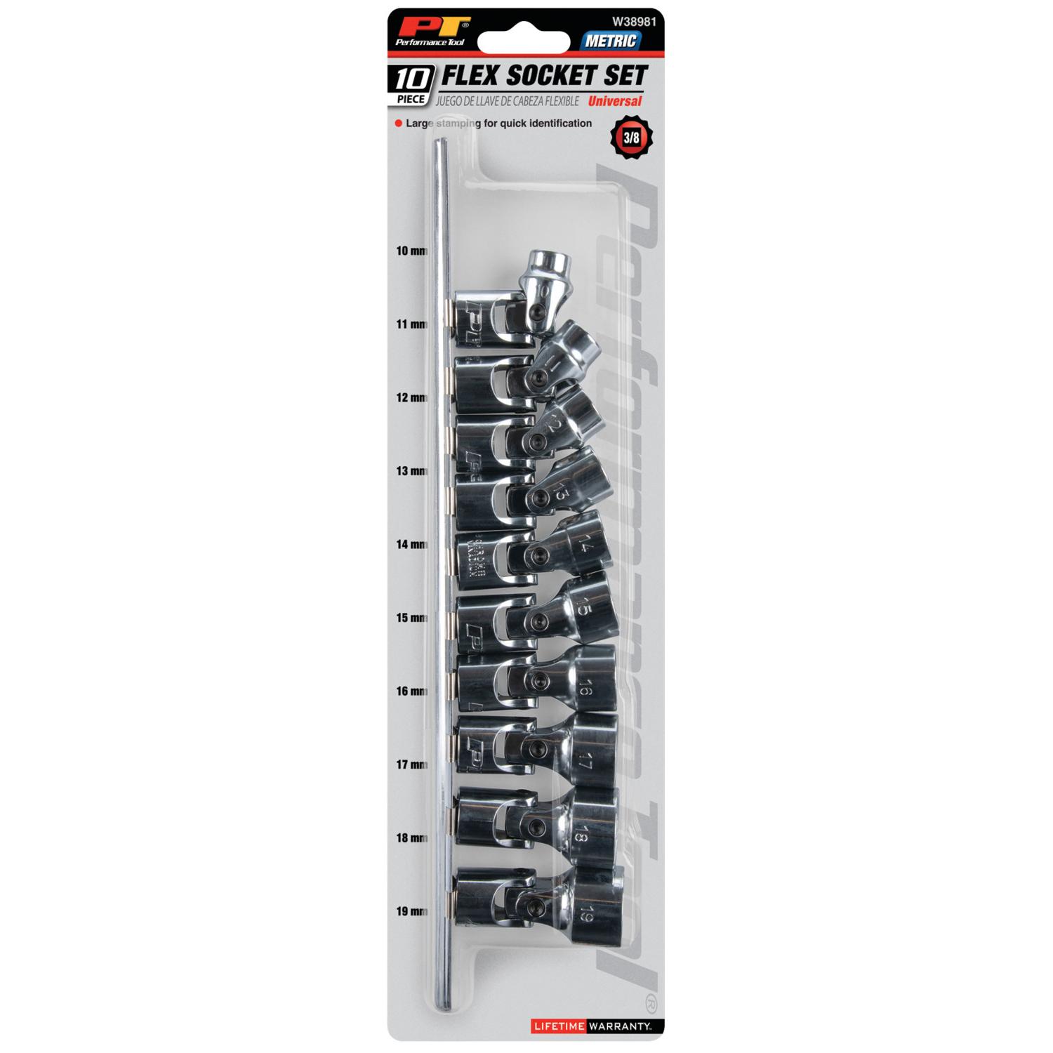 Performance Tool W38981 Socket Set product image 1 of 2