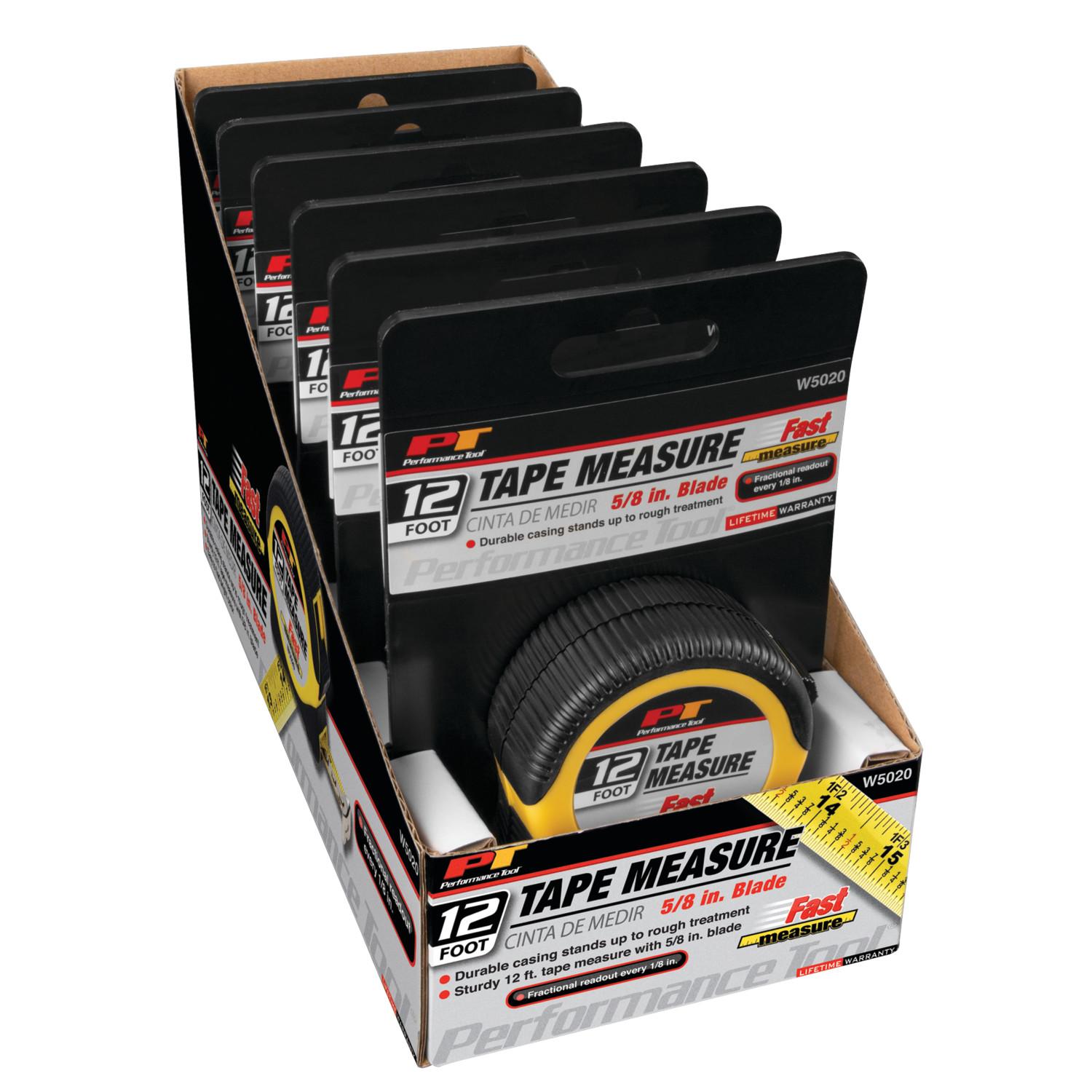 Performance Tool W5020 - tape measure Performance Tool W5020 tape measure product image 6 of 7