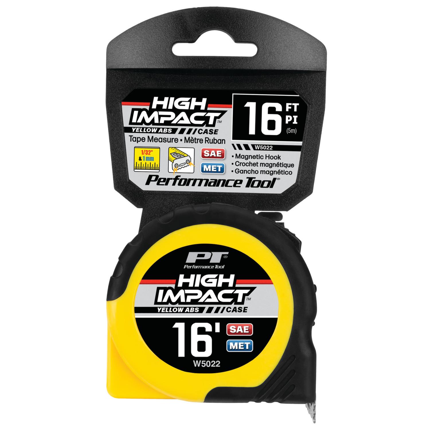 Performance Tool W5022 tape measure product image 1 of 6