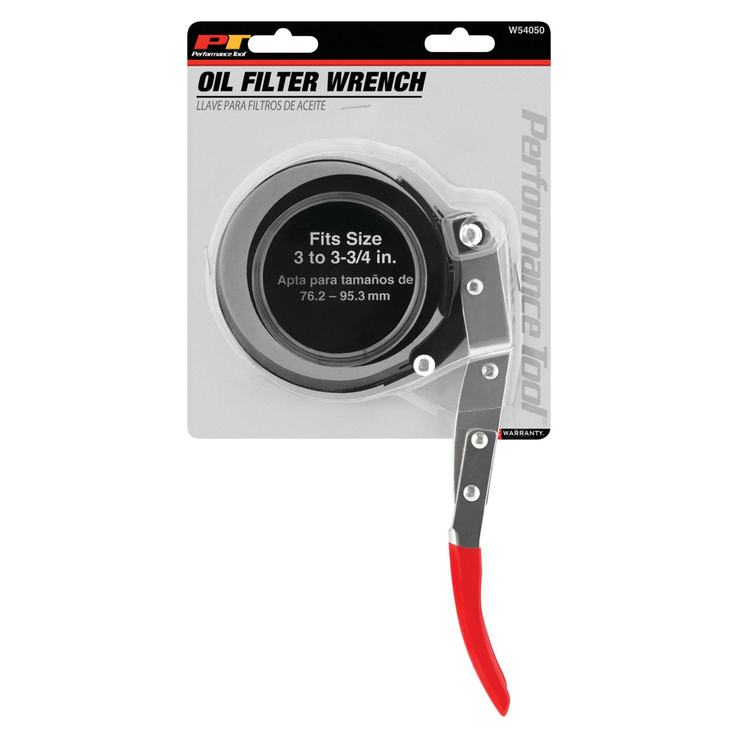 Performance Tool W54050 Oil Filter Wrench product image 1 of 3