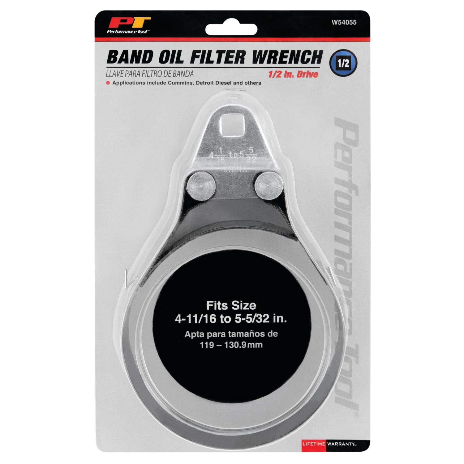 Performance Tool W54055 Oil Filter Wrench product image 1 of 2