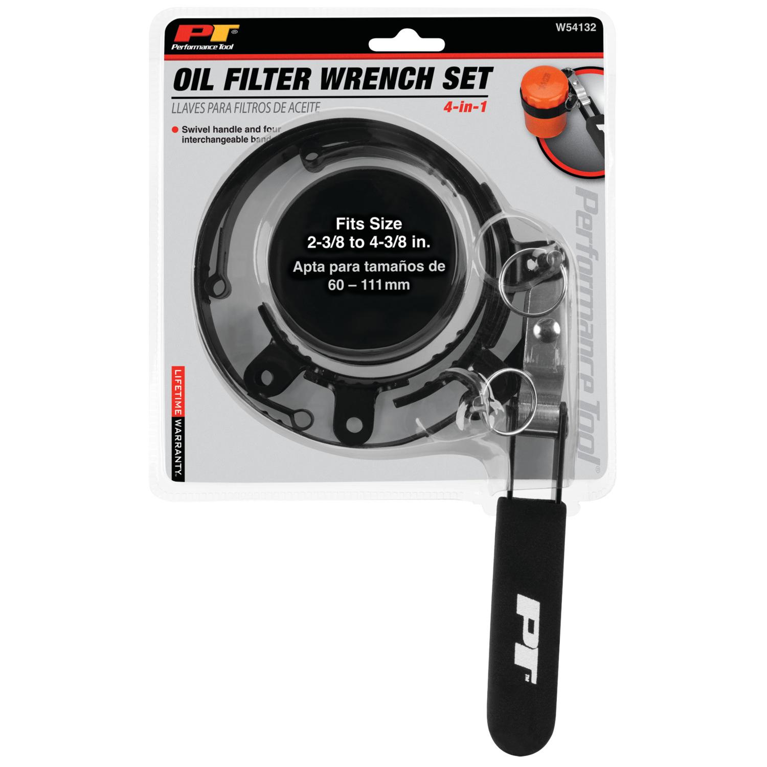 Performance Tool W54132 Oil Filter Wrench product image 1 of 7