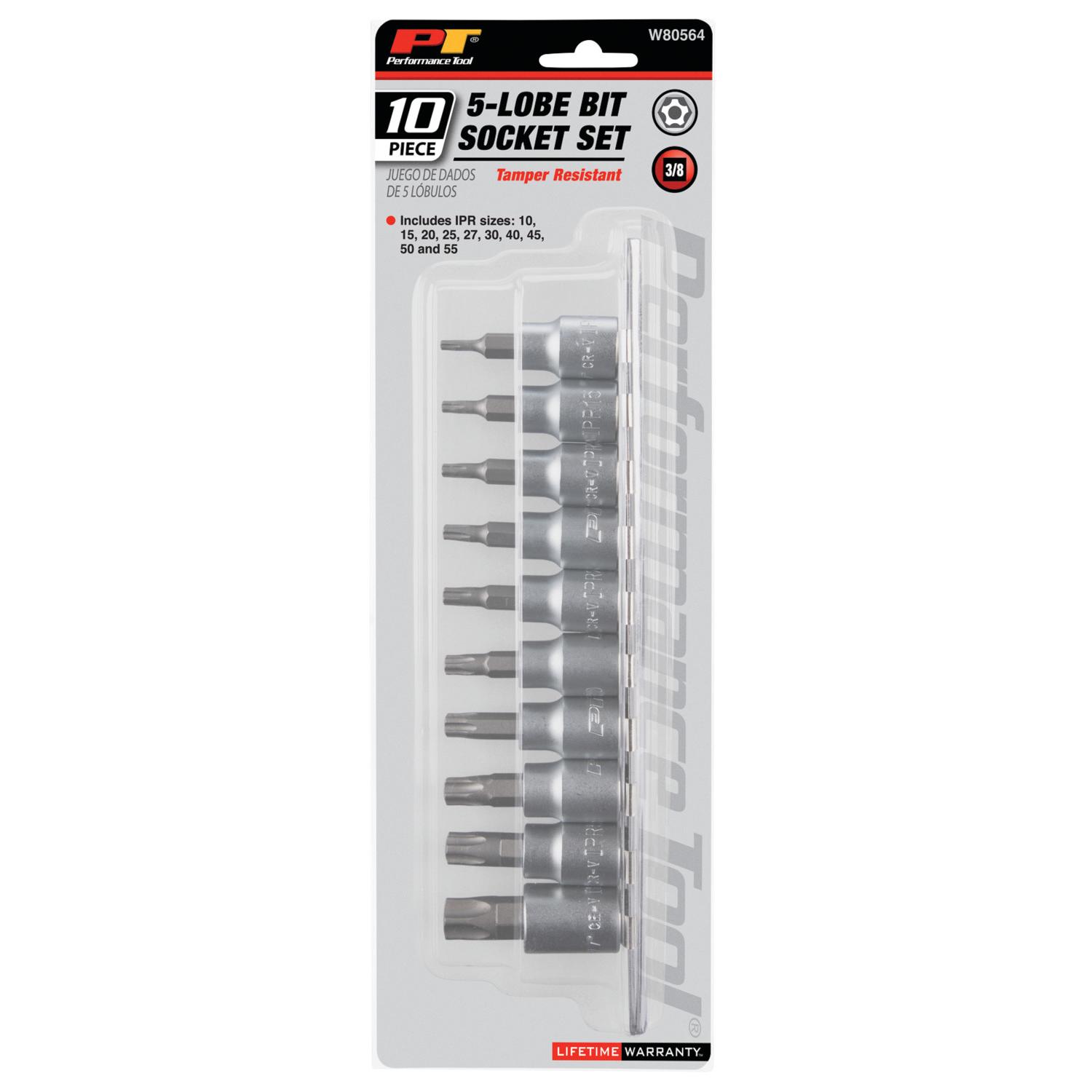 Performance Tool W80564 Socket Set product image 1 of 3