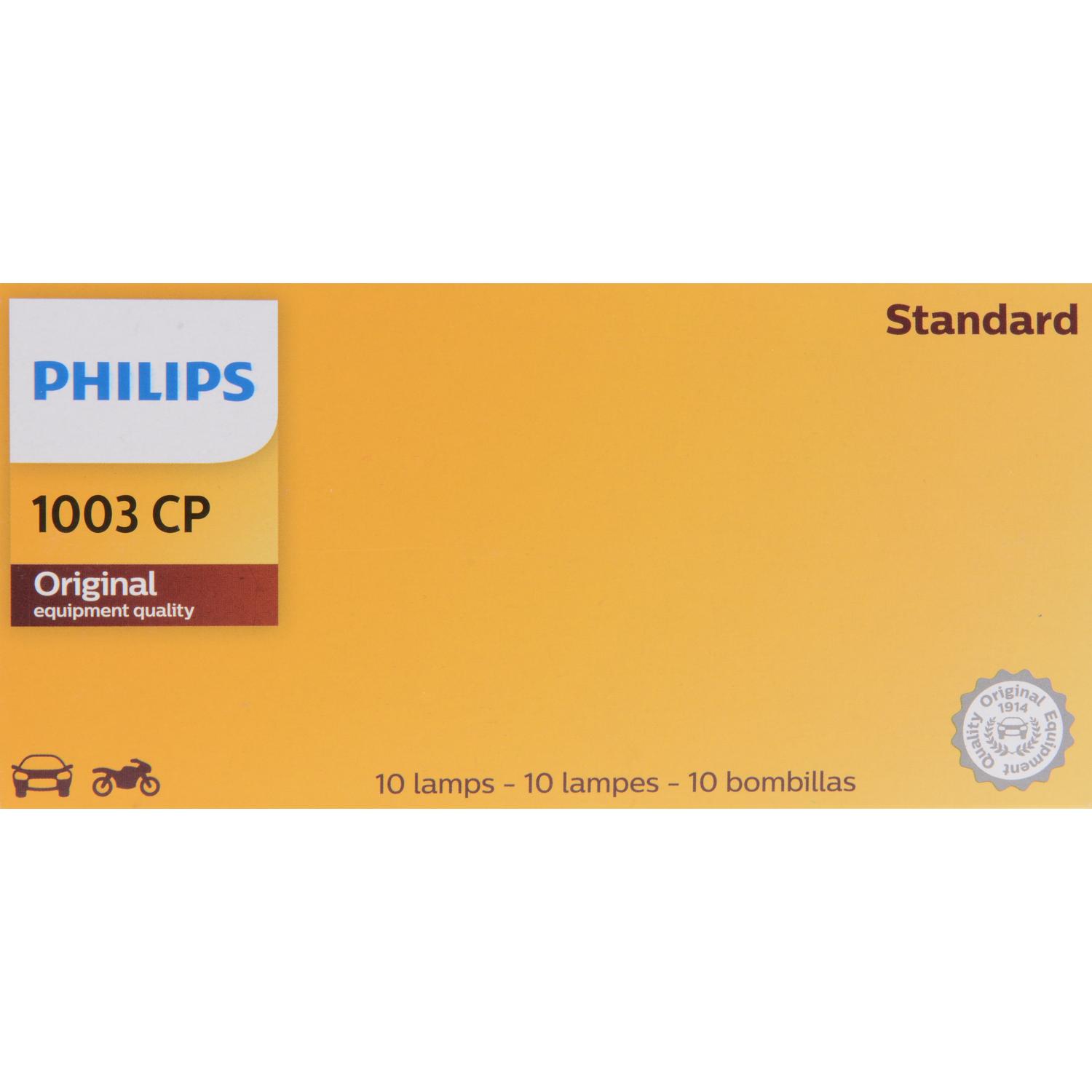 Philips 1003CP - Center High Mount Stop Light Bulb Philips 1003CP Back Up Light Bulb product image 7 of 10