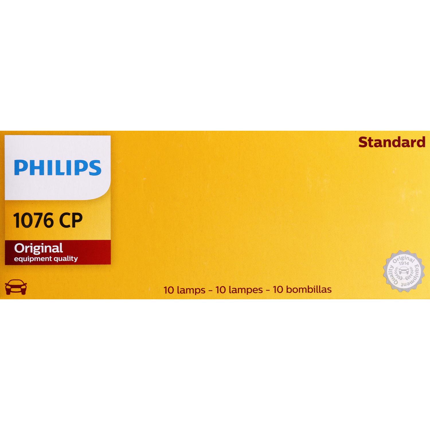 Philips 1076CP - Luggage Compartment Light Bulb Philips 1076CP Back Up Light Bulb product image 7 of 10