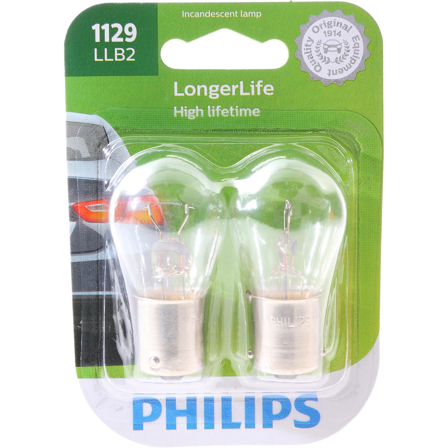 Philips 1129LLB2 - Turn Signal Light Bulb Philips 1129LLB2 Back Up Light Bulb product image 7 of 10