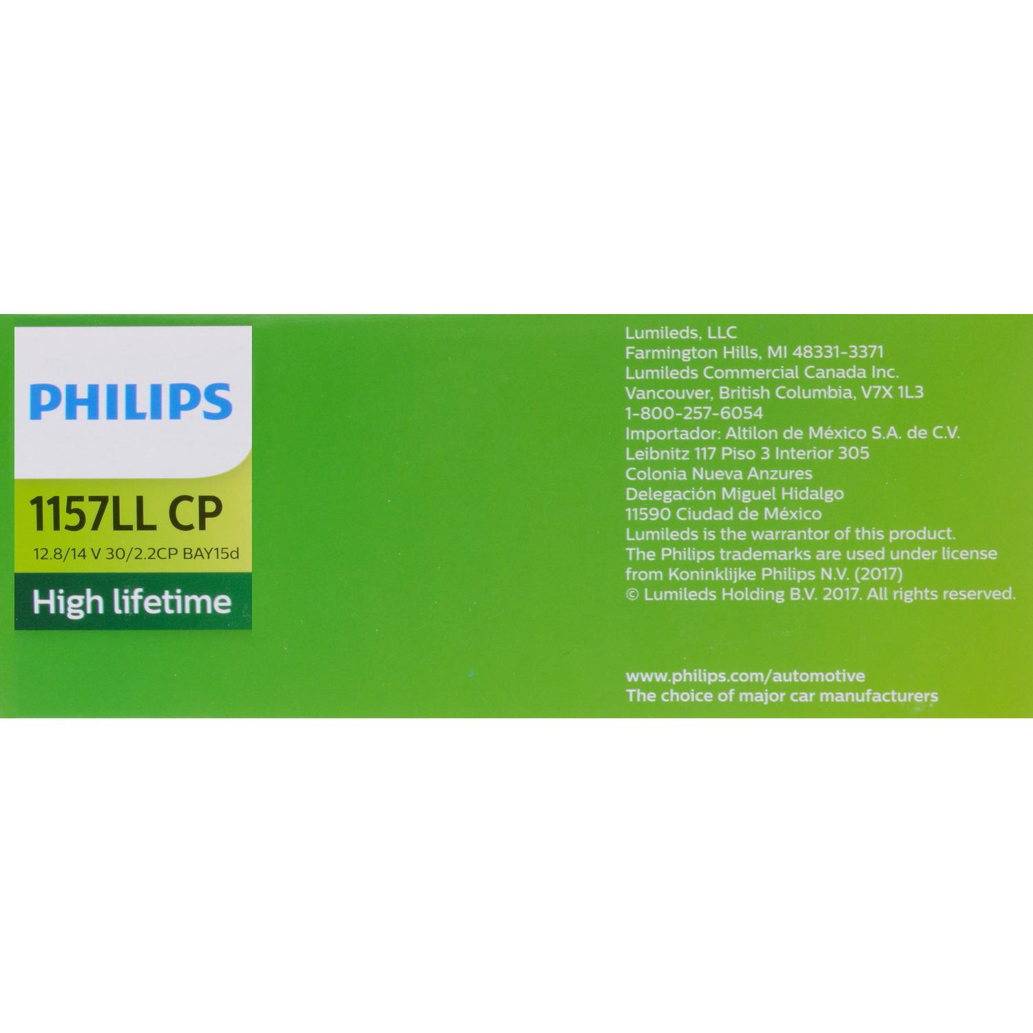 Philips 1157LLCP - Center High Mount Stop Light Bulb Philips 1157LLCP Back Up Light Bulb product image 8 of 17