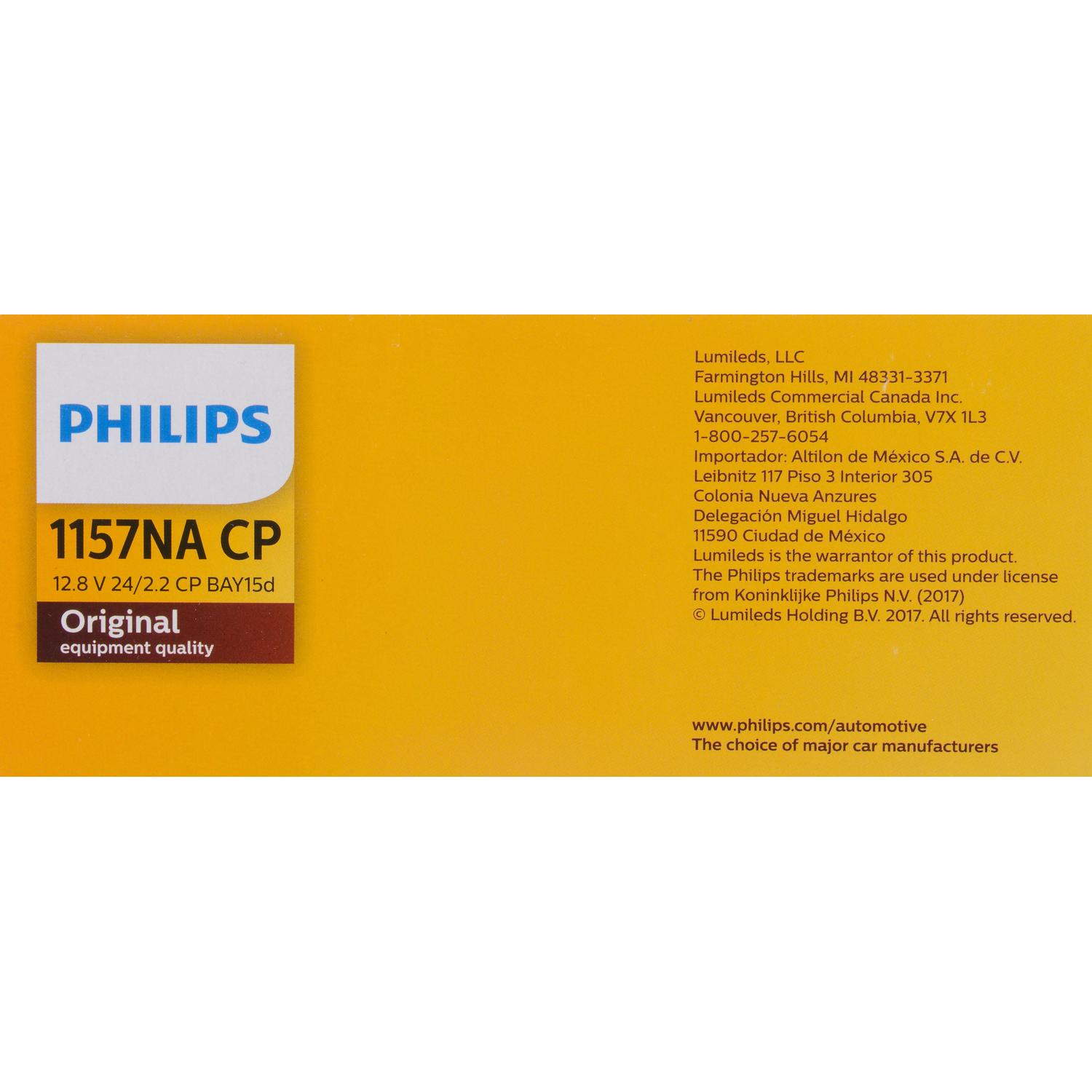 Philips 1157NACP - Turn Signal Light Bulb Philips 1157NACP Parking Light Bulb product image 6 of 10