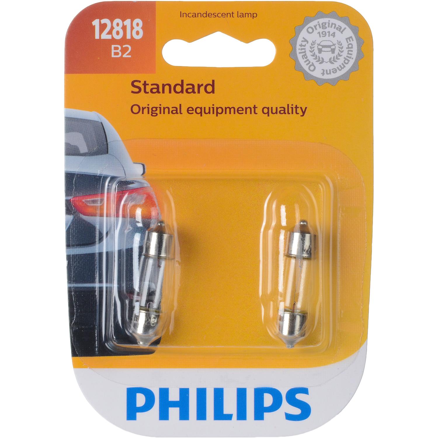Philips 12818B2 - Multi Purpose Light Bulb Philips 12818B2 Courtesy Light Bulb product image 7 of 10