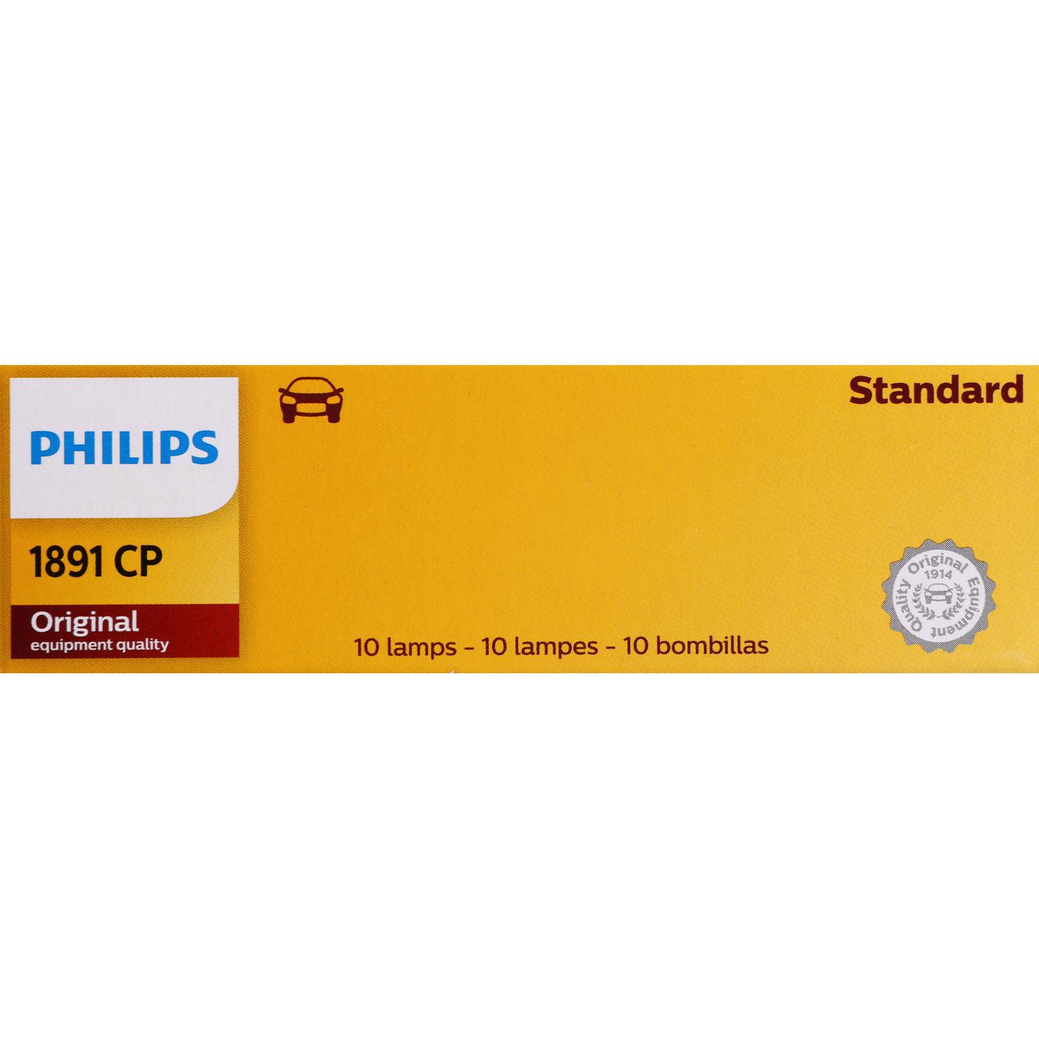 Philips 1891CP - Instrument Panel Light Bulb Philips 1891CP Ash Tray Light Bulb product image 7 of 10