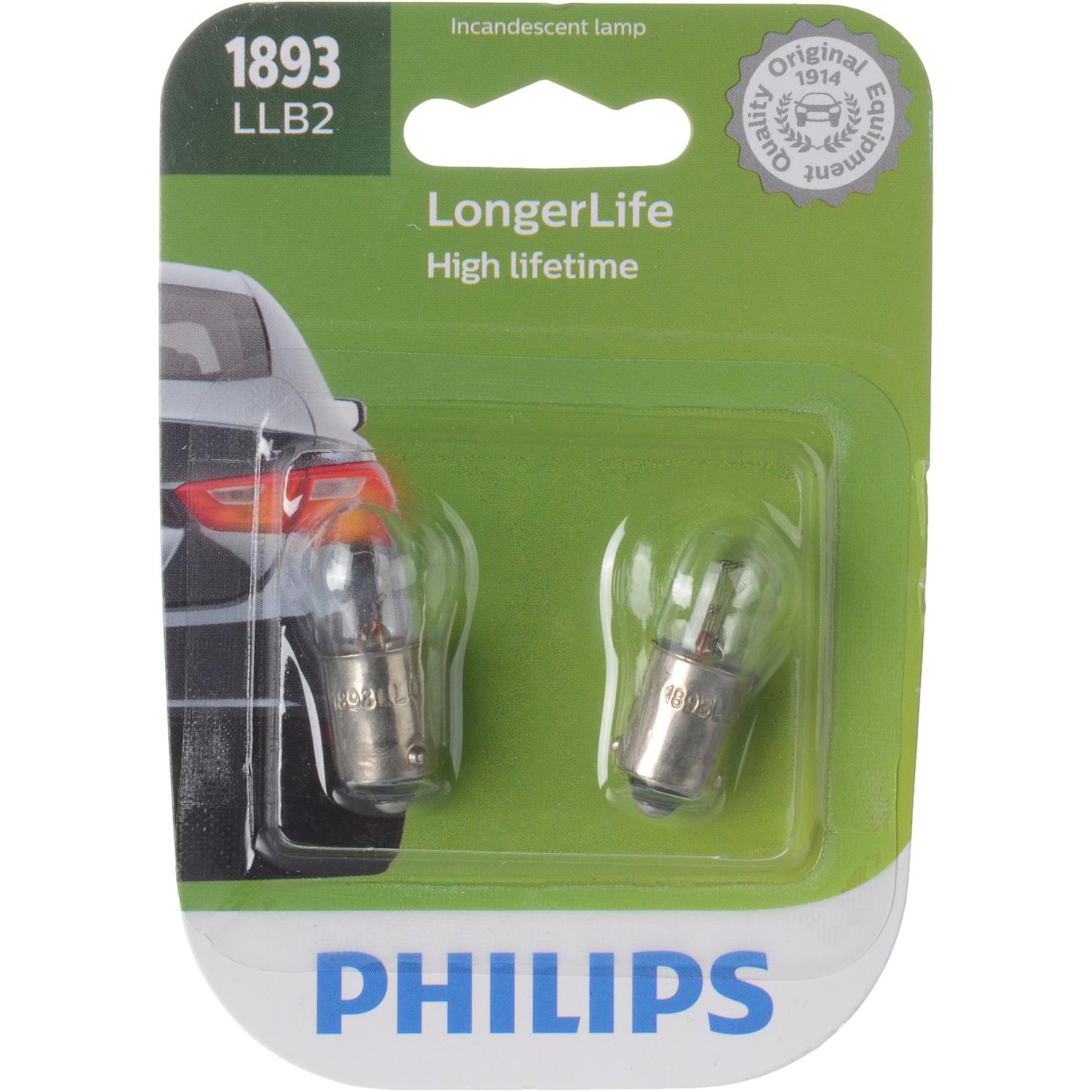 Philips 1893LLB2 - Instrument Panel Light Bulb Philips 1893LLB2 Ash Tray Light Bulb product image 7 of 10