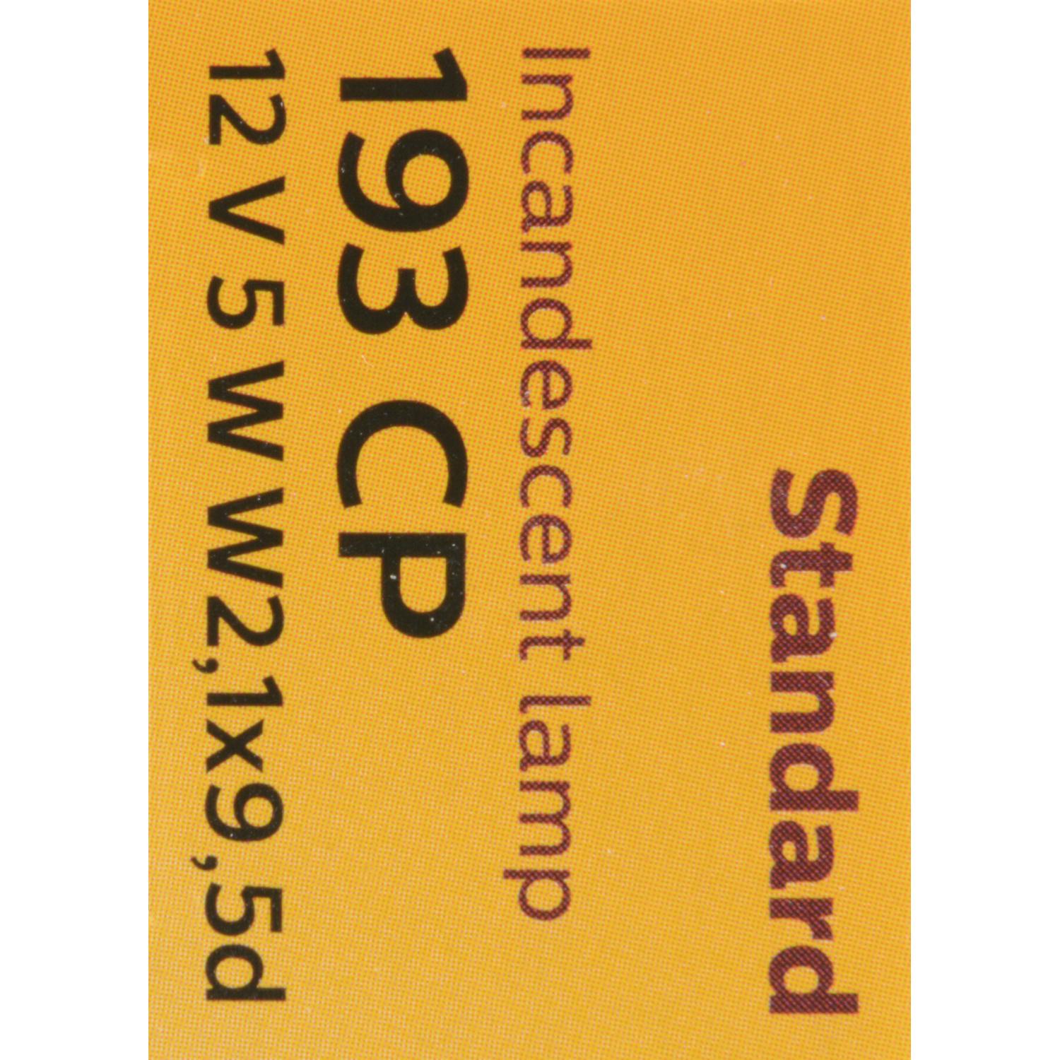 Philips 193CP - Multi Purpose Light Bulb Philips 193CP Instrument Panel Light Bulb product image 9 of 10