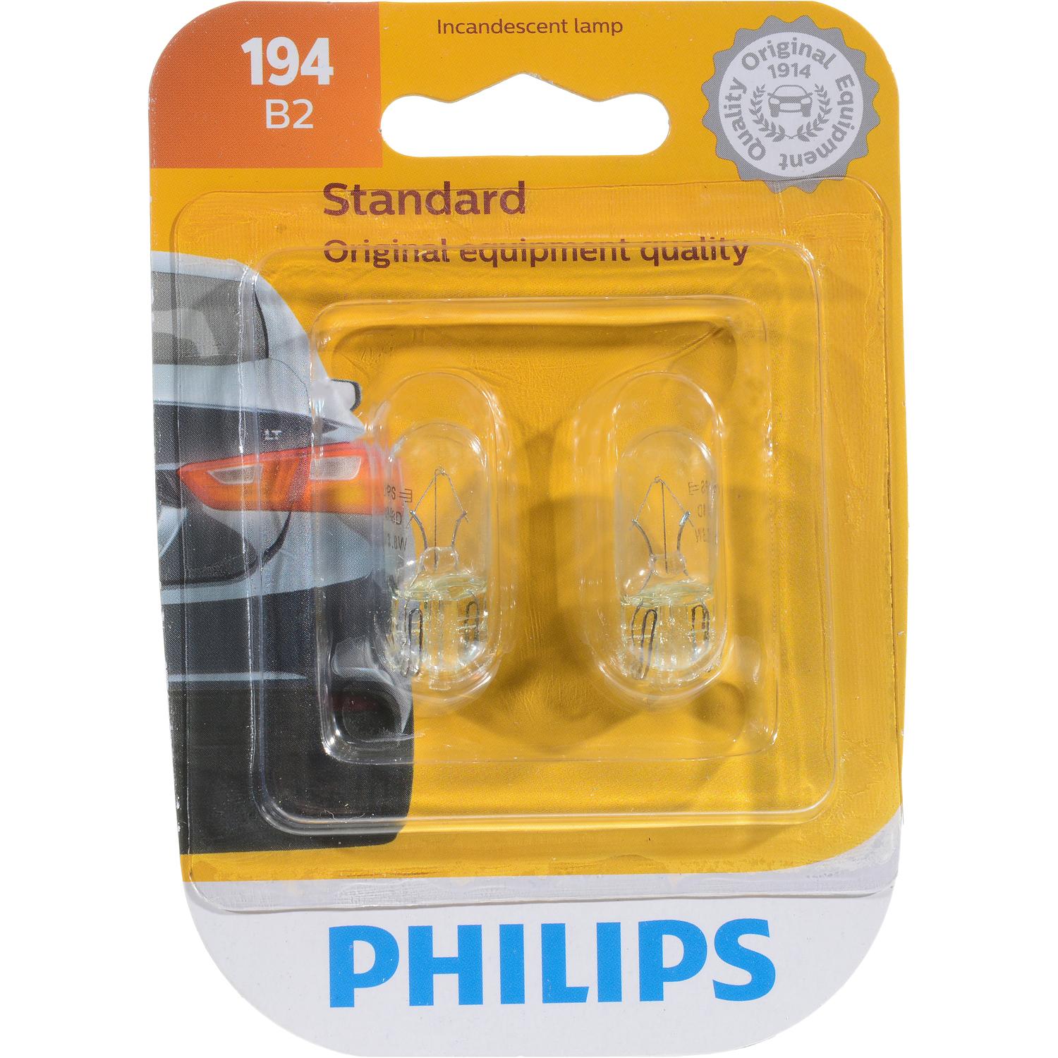 Philips 194B2 - Multi Purpose Light Bulb Philips 194B2 Ash Tray Light Bulb product image 7 of 10