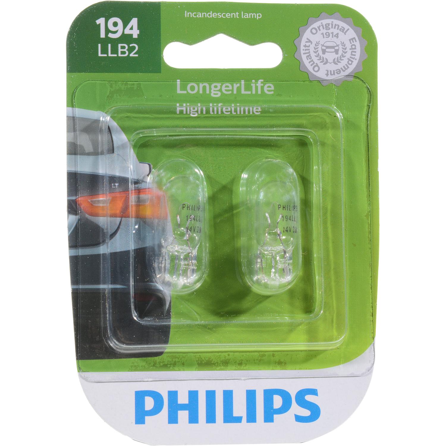 Philips 194LLB2 - Multi Purpose Light Bulb Philips 194LLB2 Ash Tray Light Bulb product image 7 of 10