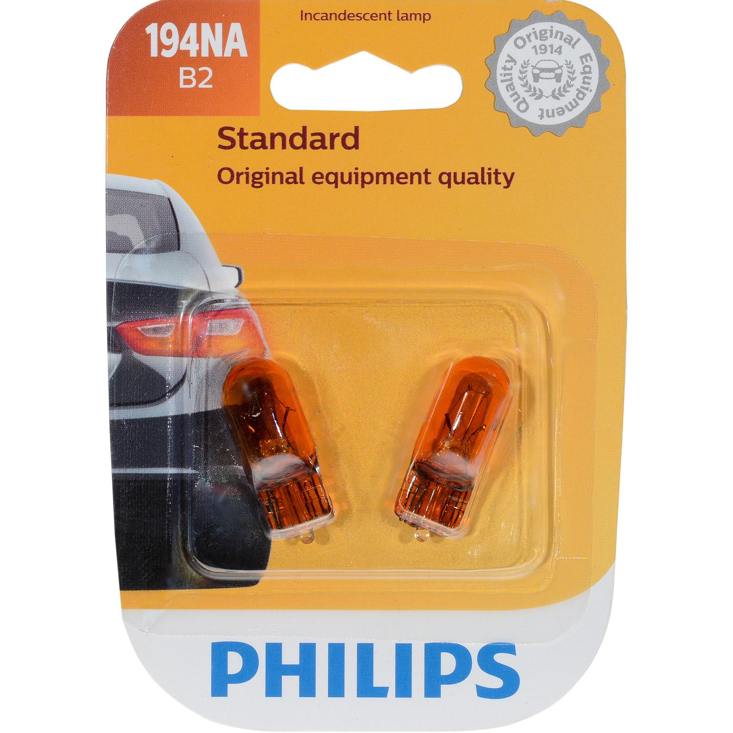 Philips 194NAB2 - Instrument Panel Light Bulb Philips 194NAB2 Auto Trans Indicator Light Bulb product image 6 of 8