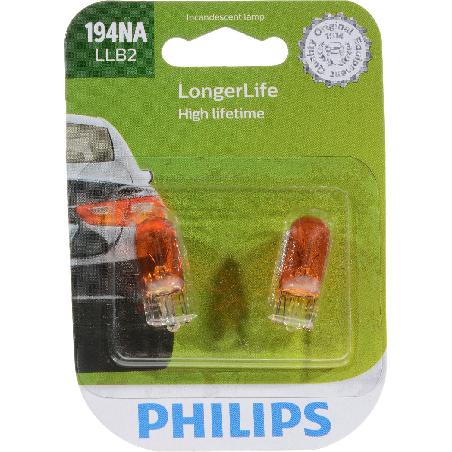 Philips 194NALLB2 - Instrument Panel Light Bulb Philips 194NALLB2 Auto Trans Indicator Light Bulb product image 7 of 10