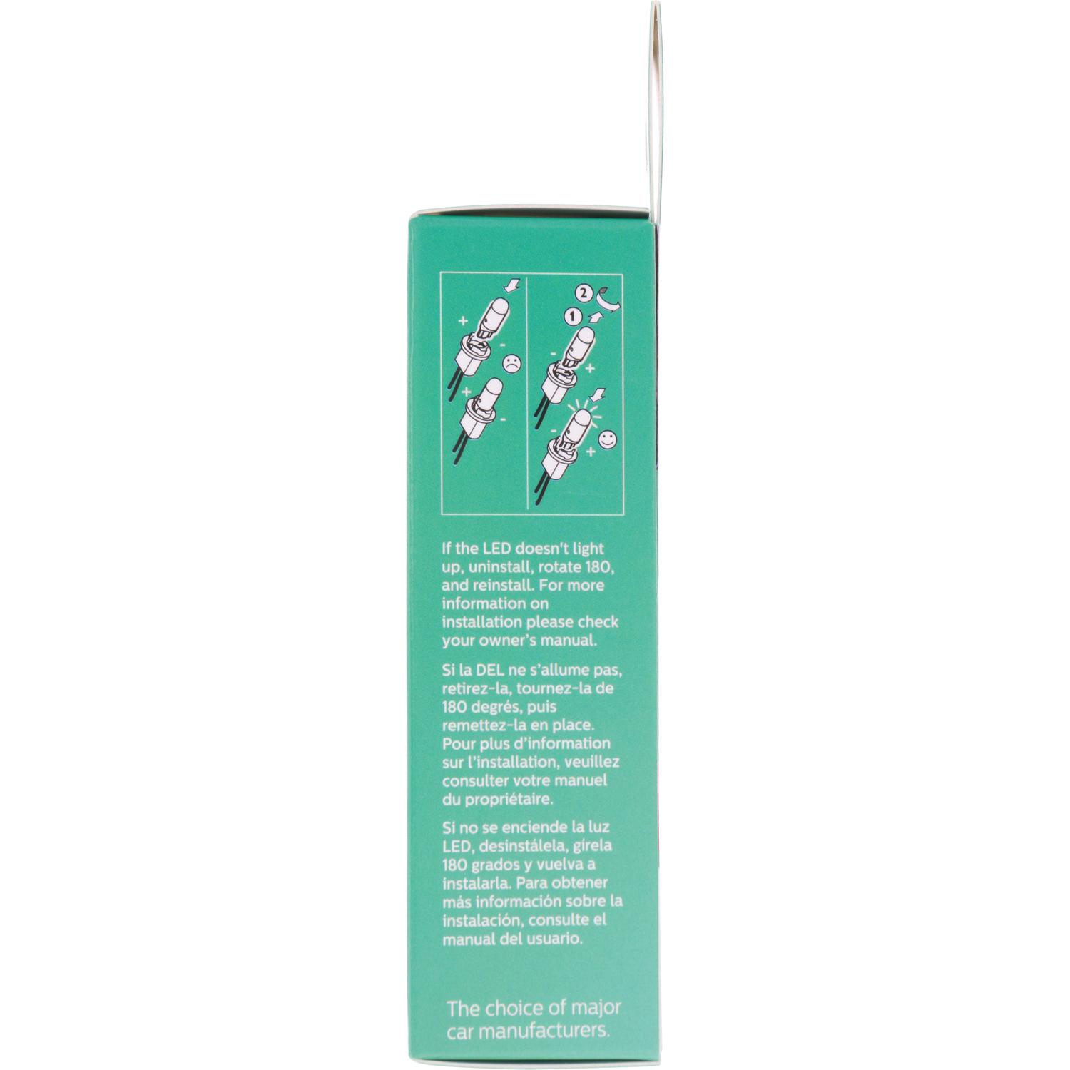 Philips 194RLED - Multi Purpose Light Bulb Philips 194RLED Ash Tray Light Bulb product image 15 of 20