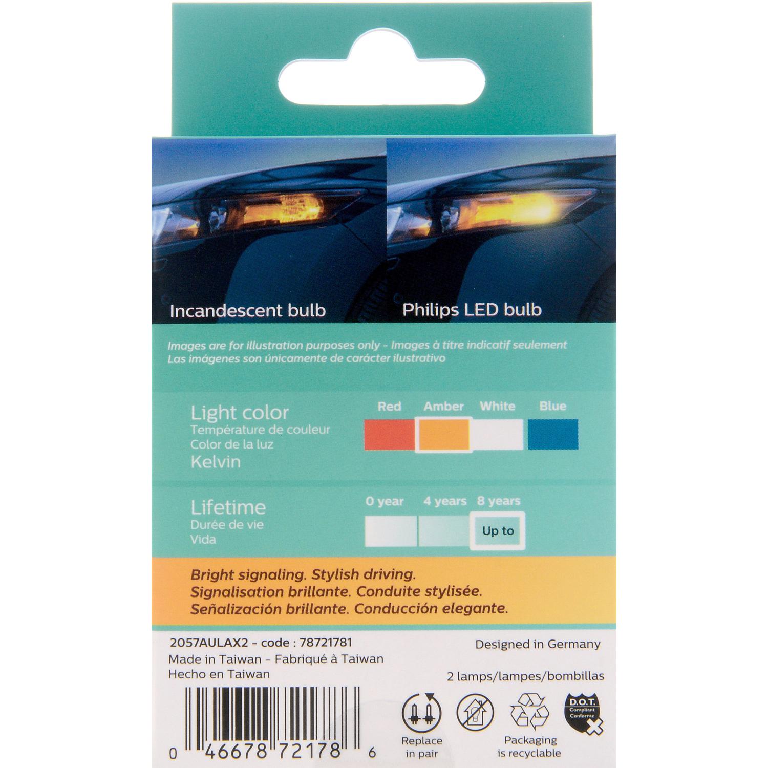 Philips 2057ALED - Multi Purpose Light Bulb Philips 2057ALED Multi Purpose Light Bulb product image 9 of 10