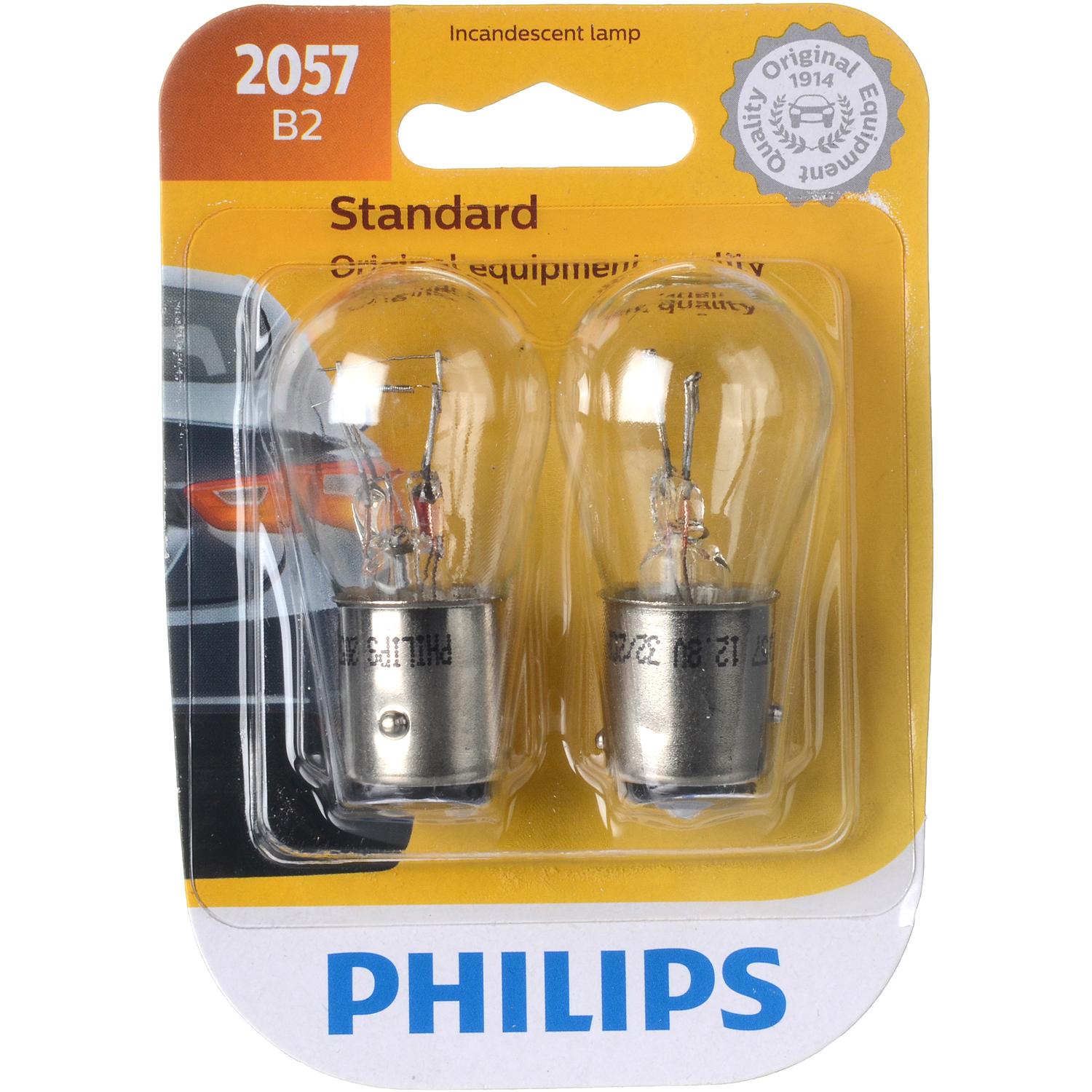 Philips 2057B2 - Center High Mount Stop Light Bulb Philips 2057B2 Back Up Light Bulb product image 7 of 10