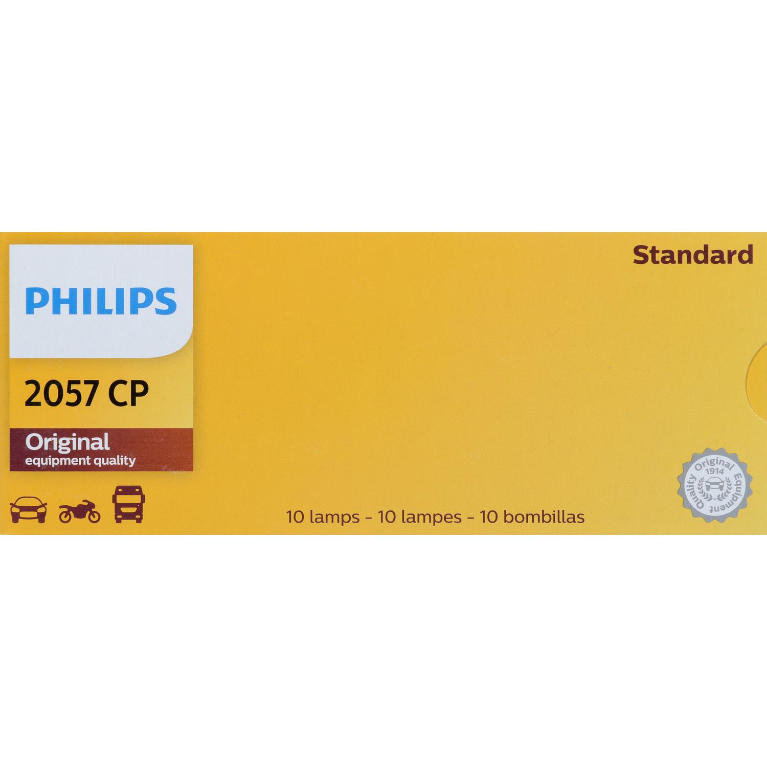 Philips 2057CP - Center High Mount Stop Light Bulb Philips 2057CP Back Up Light Bulb product image 7 of 10