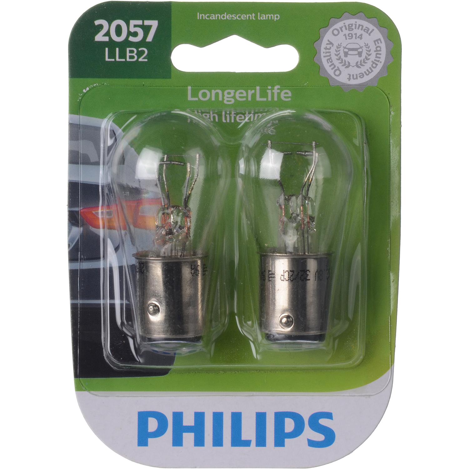 Philips 2057LLB2 - Center High Mount Stop Light Bulb Philips 2057LLB2 Back Up Light Bulb product image 7 of 10
