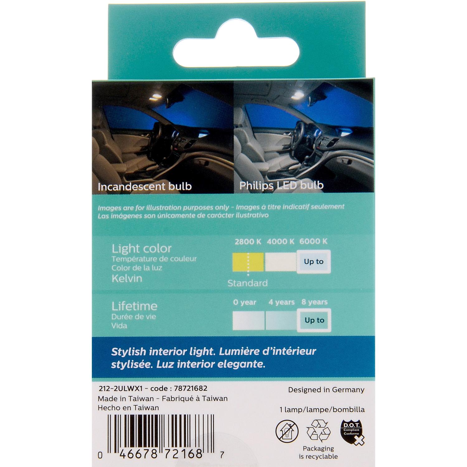 Philips 2122WLED - Multi Purpose Light Bulb Philips 2122WLED Cargo Box Light Bulb product image 6 of 10