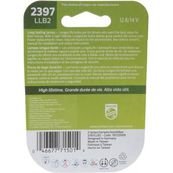 Philips 2397LLB2 Brake Light Bulb product image 6 of 10