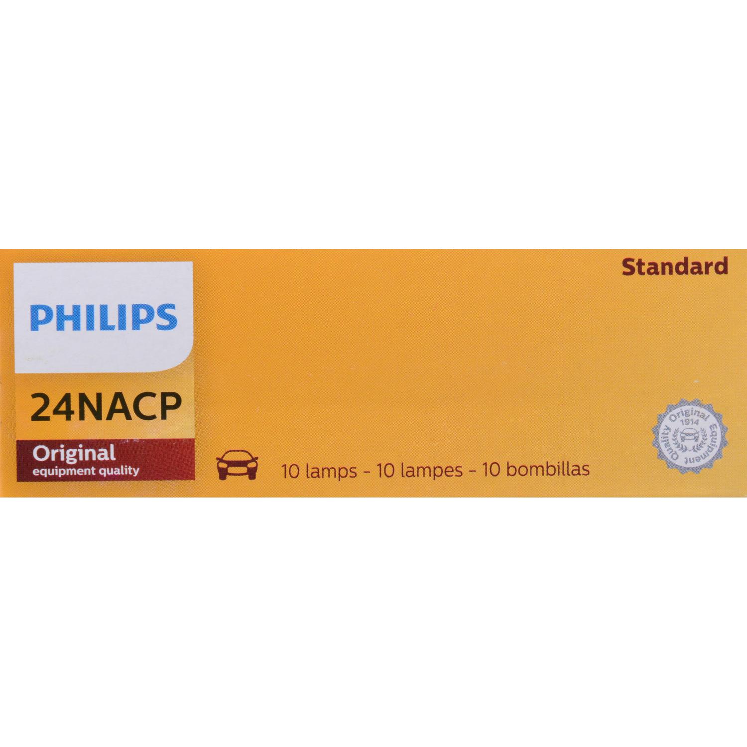Philips 24NACP - Turn Signal Light Bulb Philips 24NACP Parking Light Bulb product image 6 of 9
