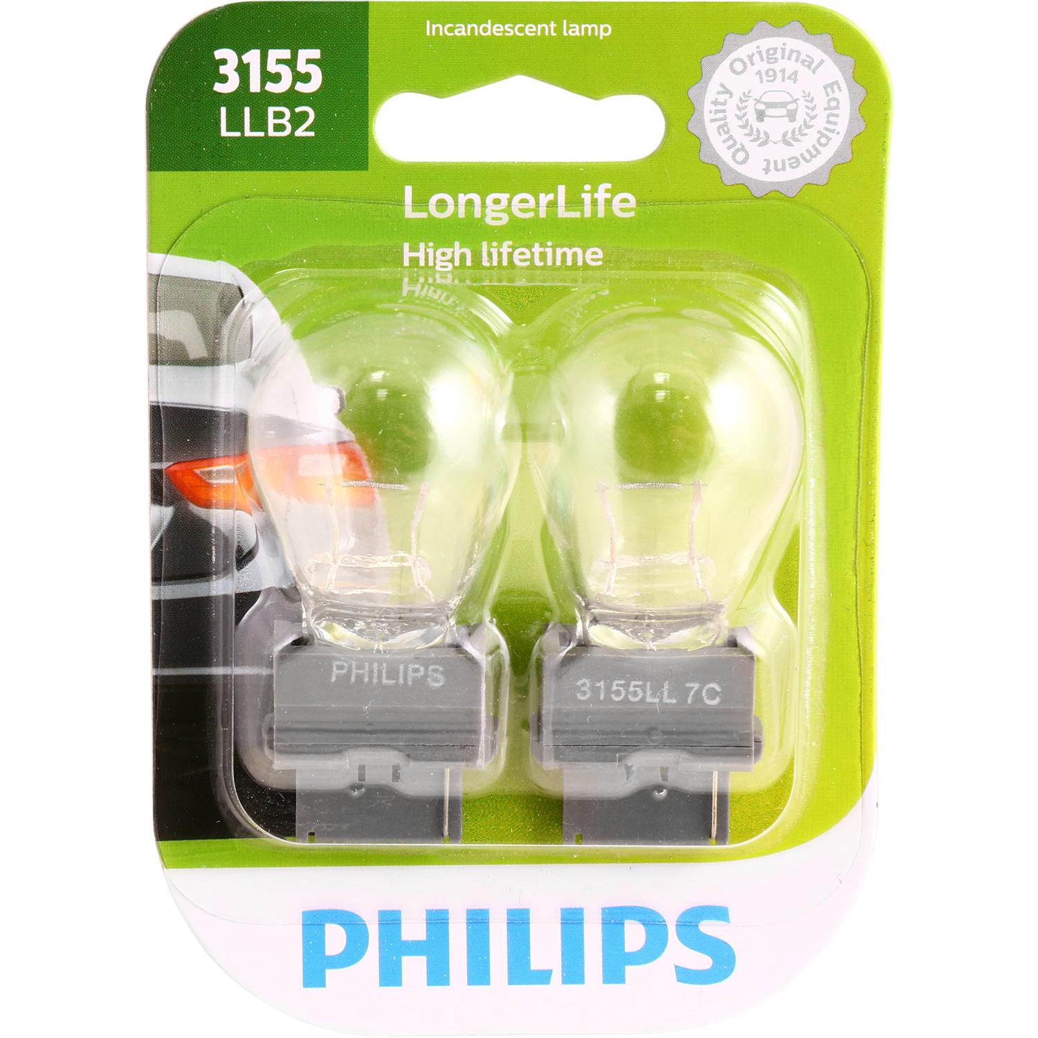 Philips 3155LLB2 - Center High Mount Stop Light Bulb Philips 3155LLB2 Back Up Light Bulb product image 7 of 10