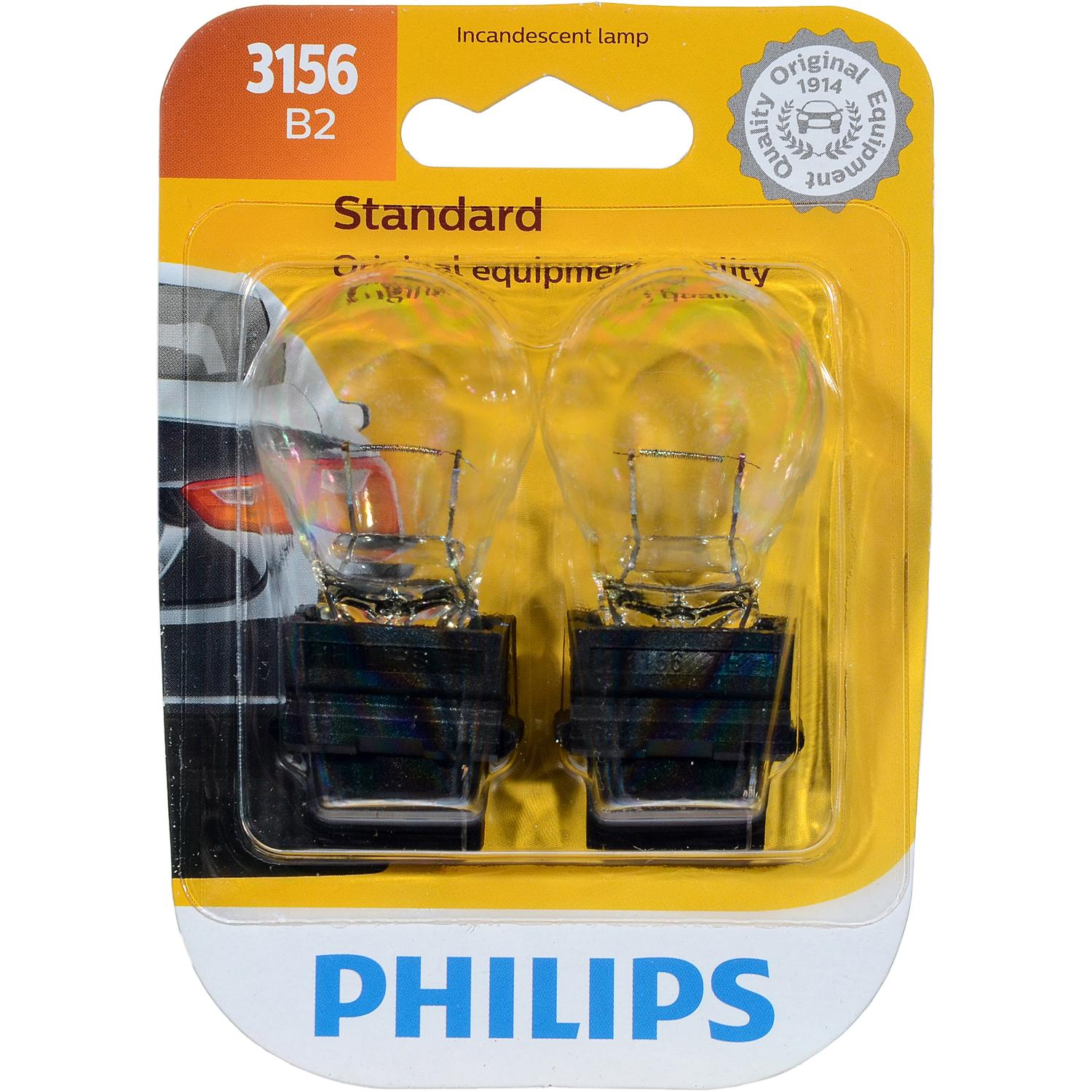 Philips 3156B2 - Center High Mount Stop Light Bulb Philips 3156B2 Back Up Light Bulb product image 7 of 10