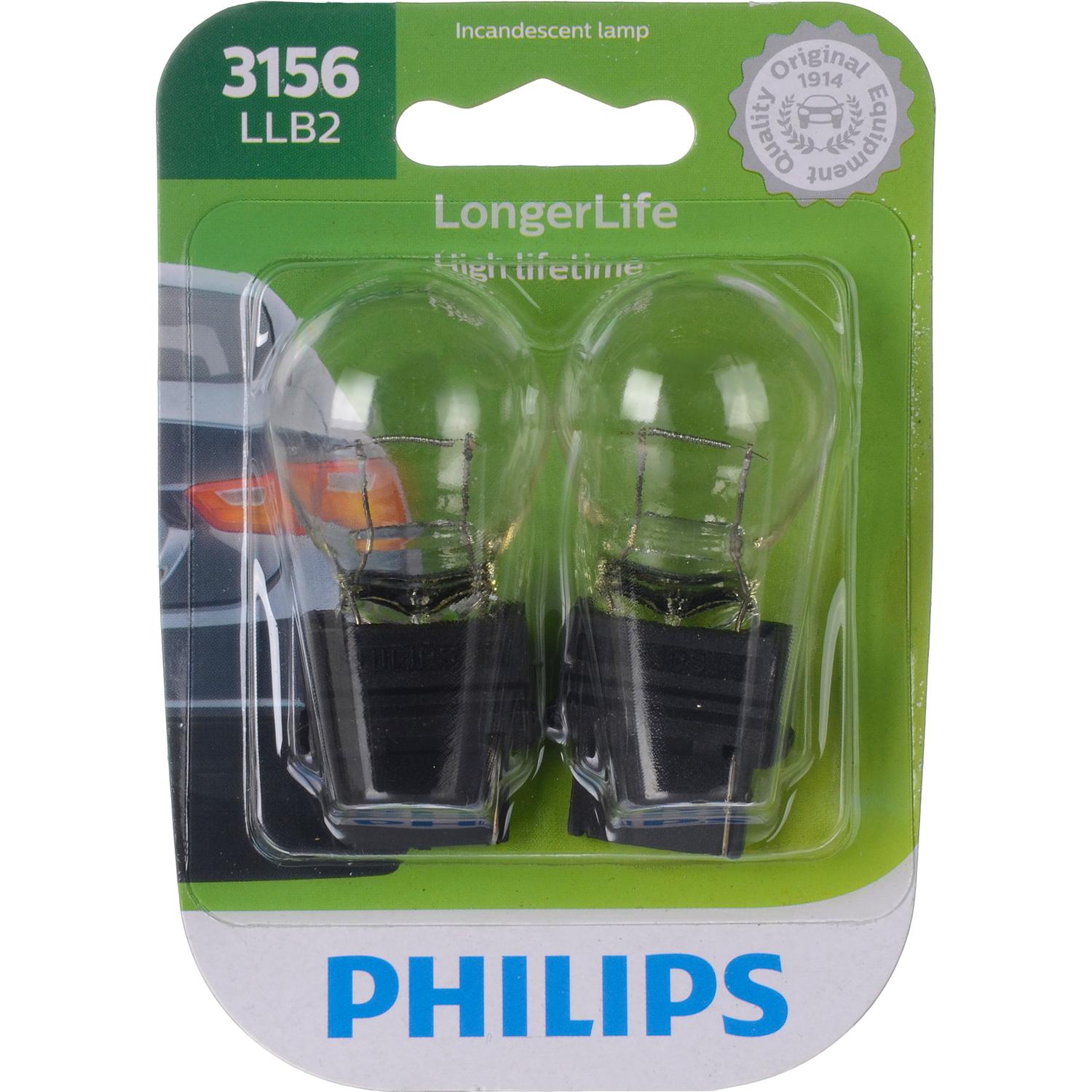 Philips 3156LLB2 - Center High Mount Stop Light Bulb Philips 3156LLB2 Back Up Light Bulb product image 7 of 10