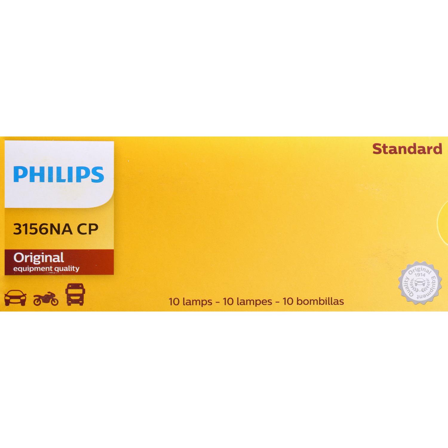 Philips 3156NACP - Turn Signal Light Bulb Philips 3156NACP Turn Signal Light Bulb product image 7 of 10