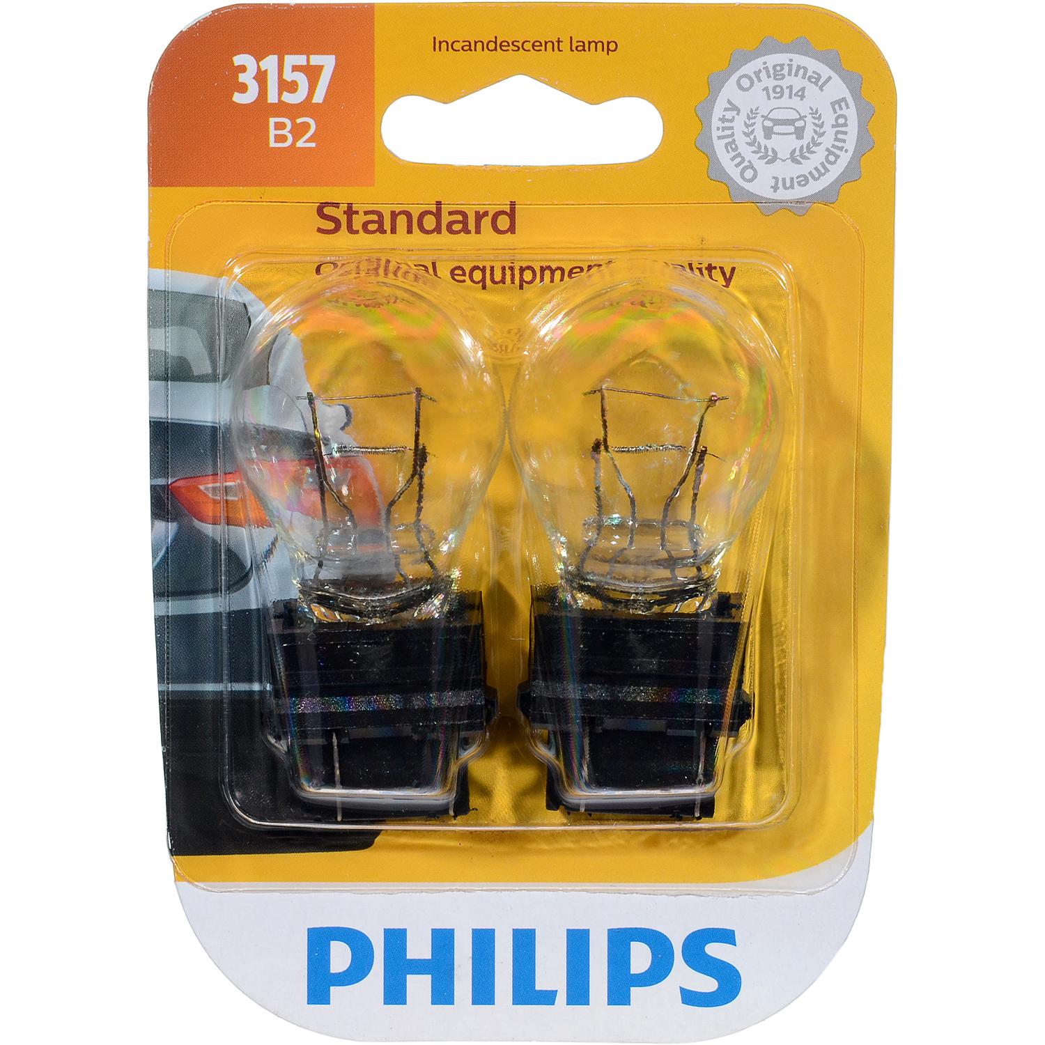 Philips 3157B2 - Center High Mount Stop Light Bulb Philips 3157B2 Back Up Light Bulb product image 7 of 10