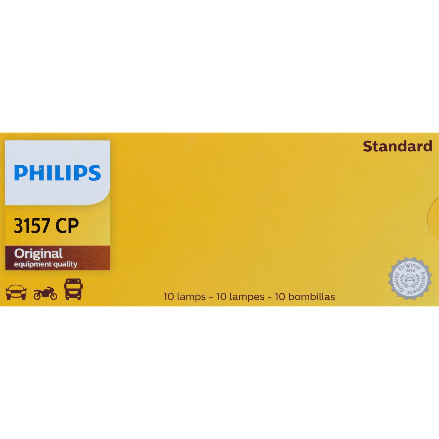 Philips 3157CP - Center High Mount Stop Light Bulb Philips 3157CP Back Up Light Bulb product image 7 of 10