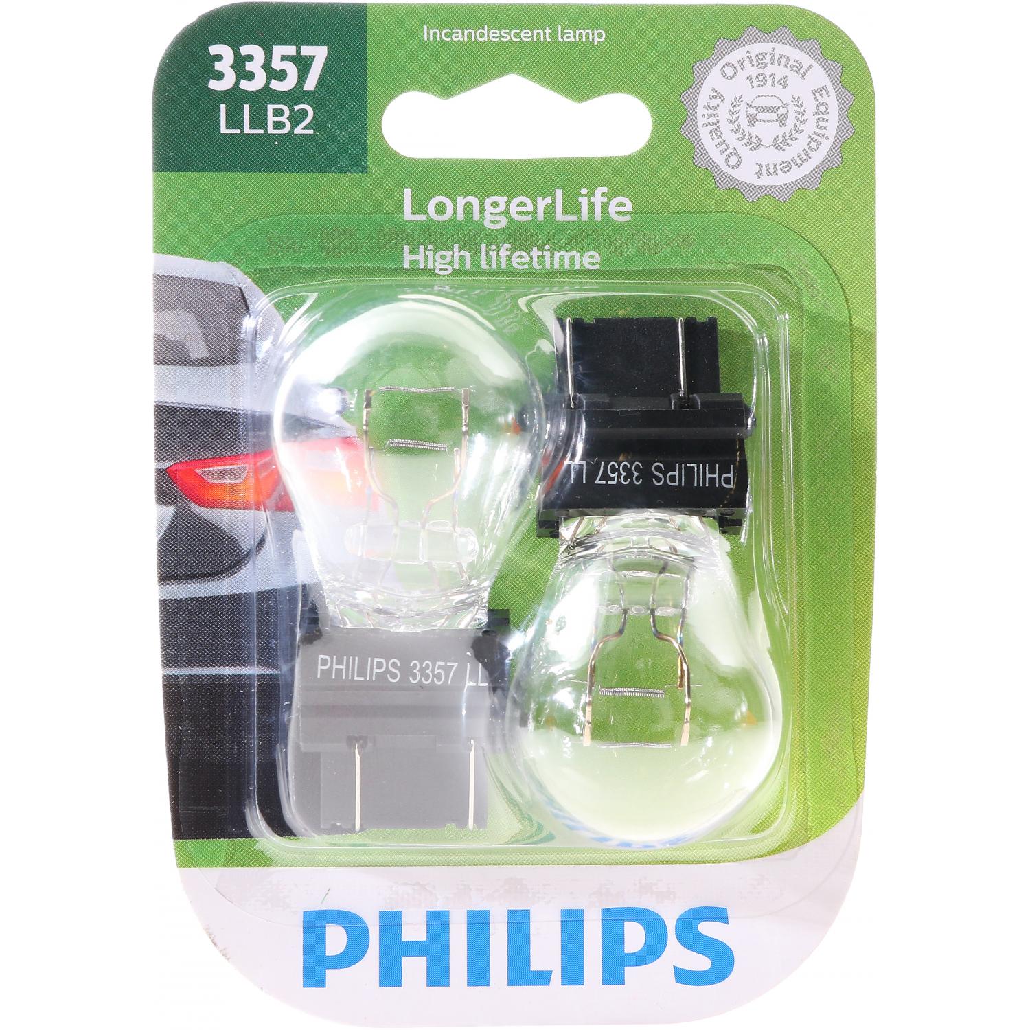 Philips 3357LLB2 - Center High Mount Stop Light Bulb Philips 3357LLB2 Brake Light Bulb product image 7 of 10
