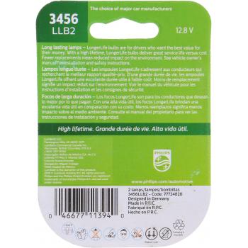 Philips 3456LLB2 - Turn Signal Light Bulb Philips 3456LLB2 Tail Light Bulb product image 6 of 10